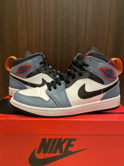 FACETASM × Nike Air Jordan 1 Mid "White/Navy"