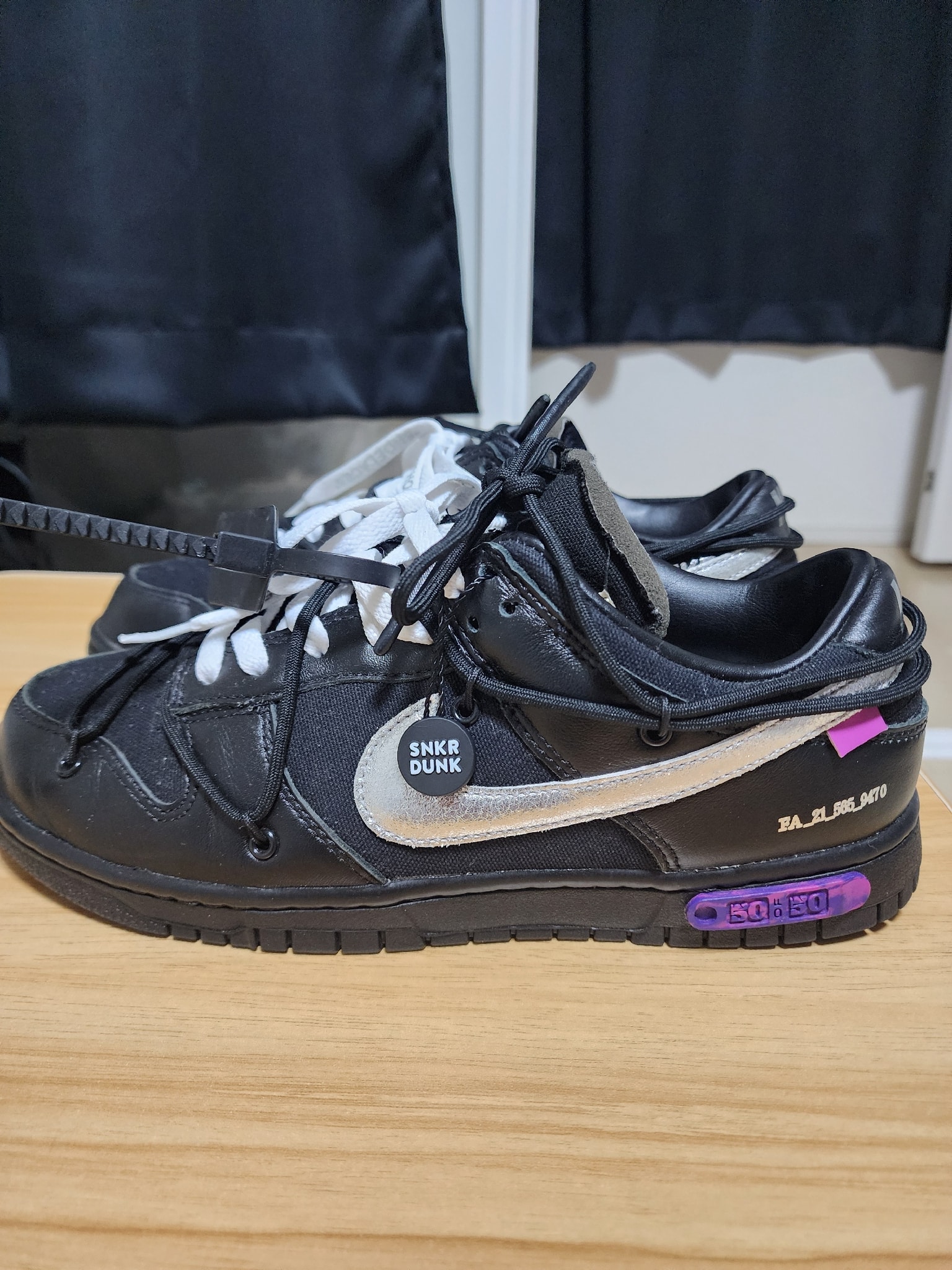 Off-White × Nike Dunk Low 1 of 50 "Lot.50"