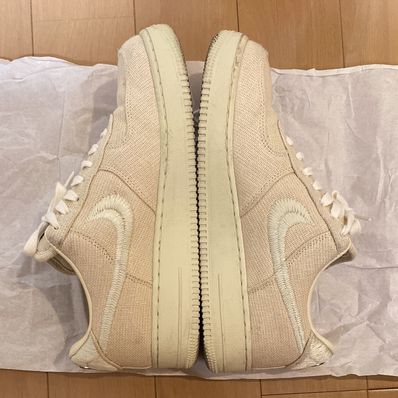 Stussy × Nike Air Force 1 Low "Fossil Stone"