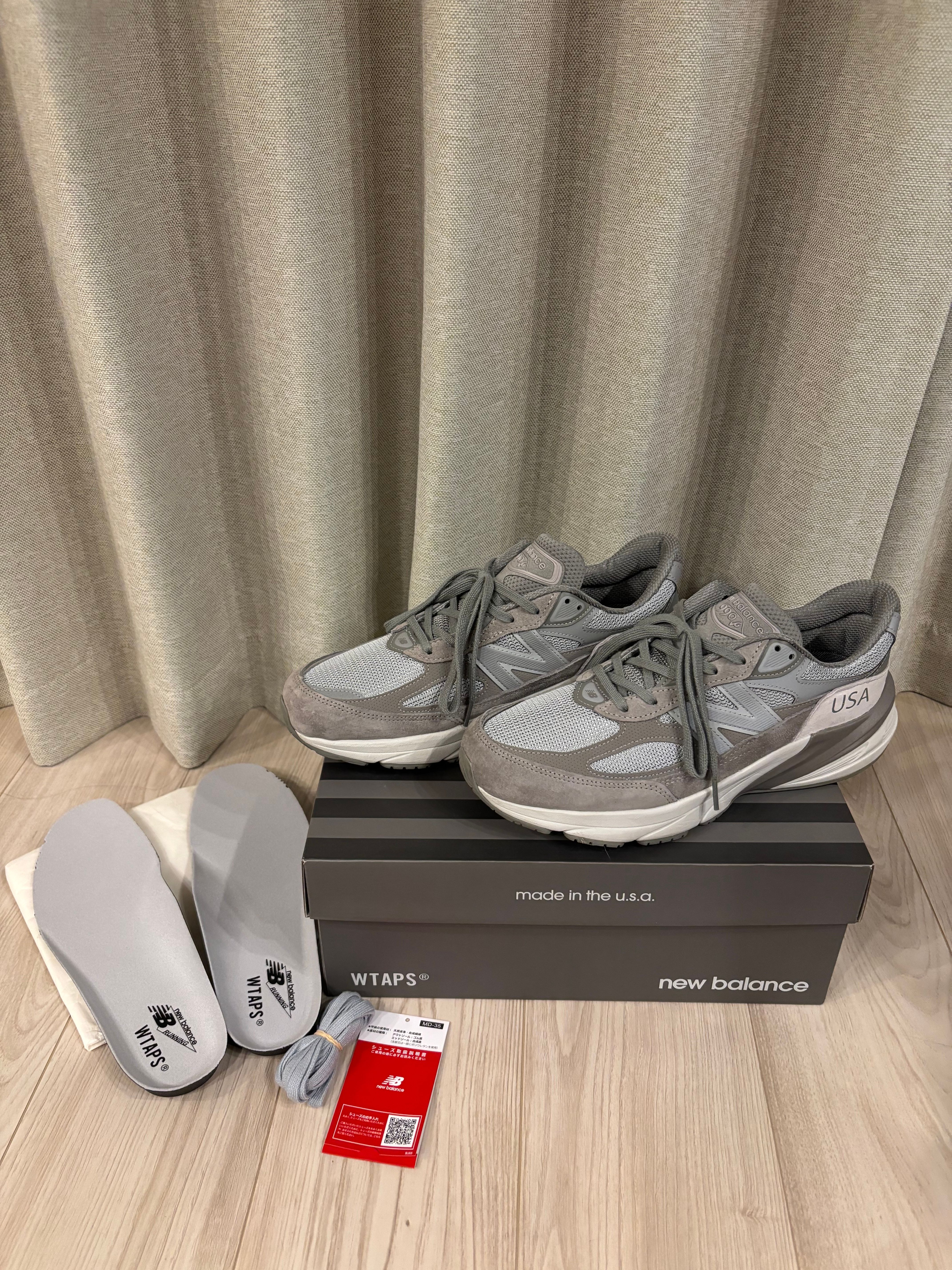 WTAPS × New Balance 990V6 "Gray"