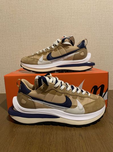 Sacai × Nike Vapor Waffle "Sesame And Blue Void"