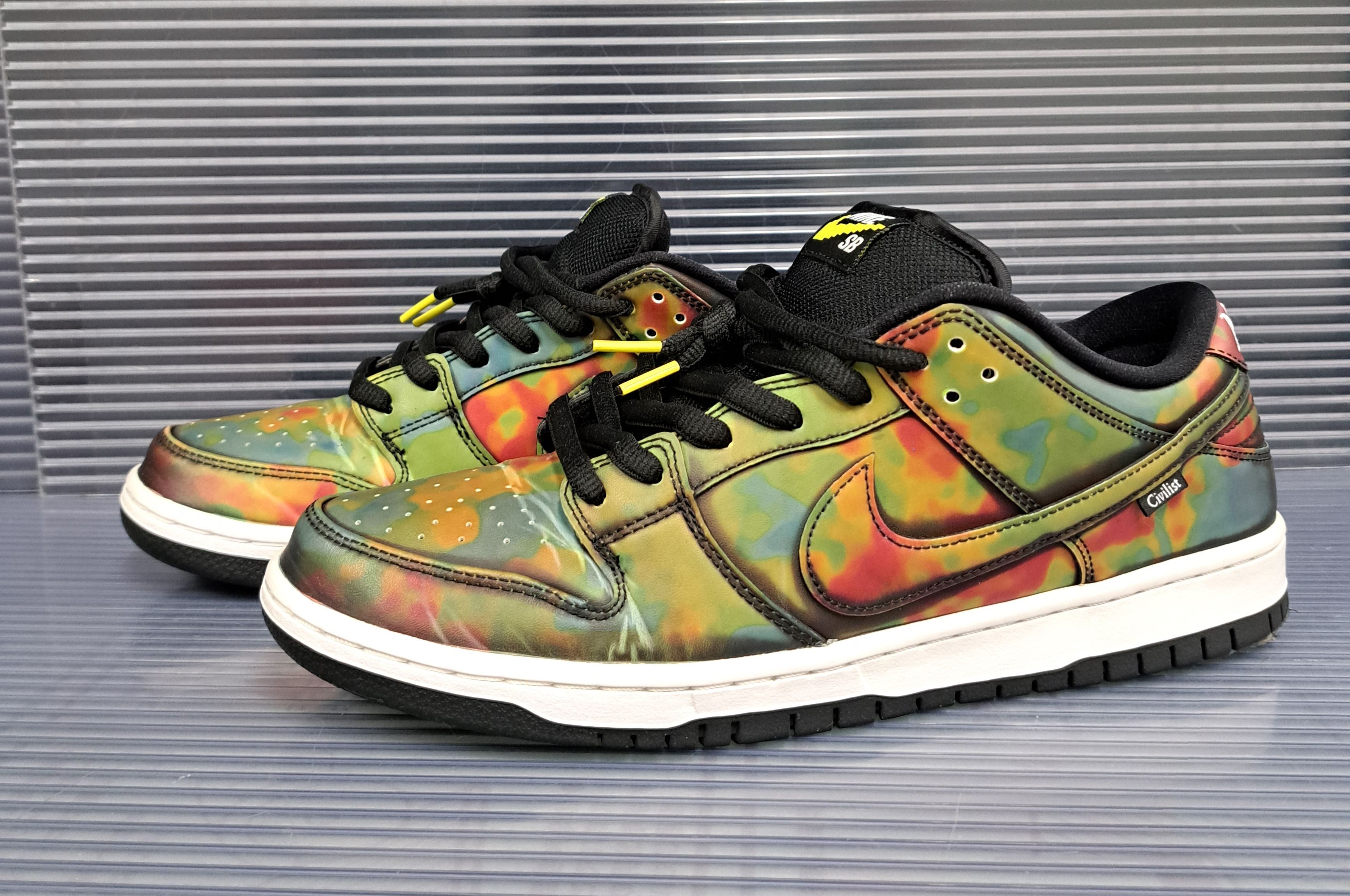 Civilist × Nike SB Dunk Low "Thermography"