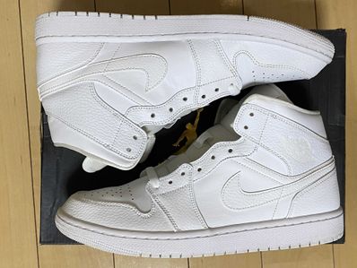 Nike Air Jordan 1 Mid "Triple White"(2020)