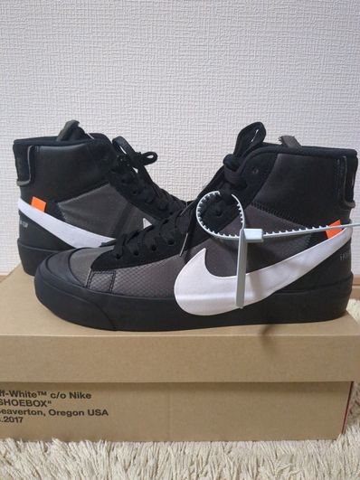Off-White × Nike Blazer Studio Mid "Grim Reaper"