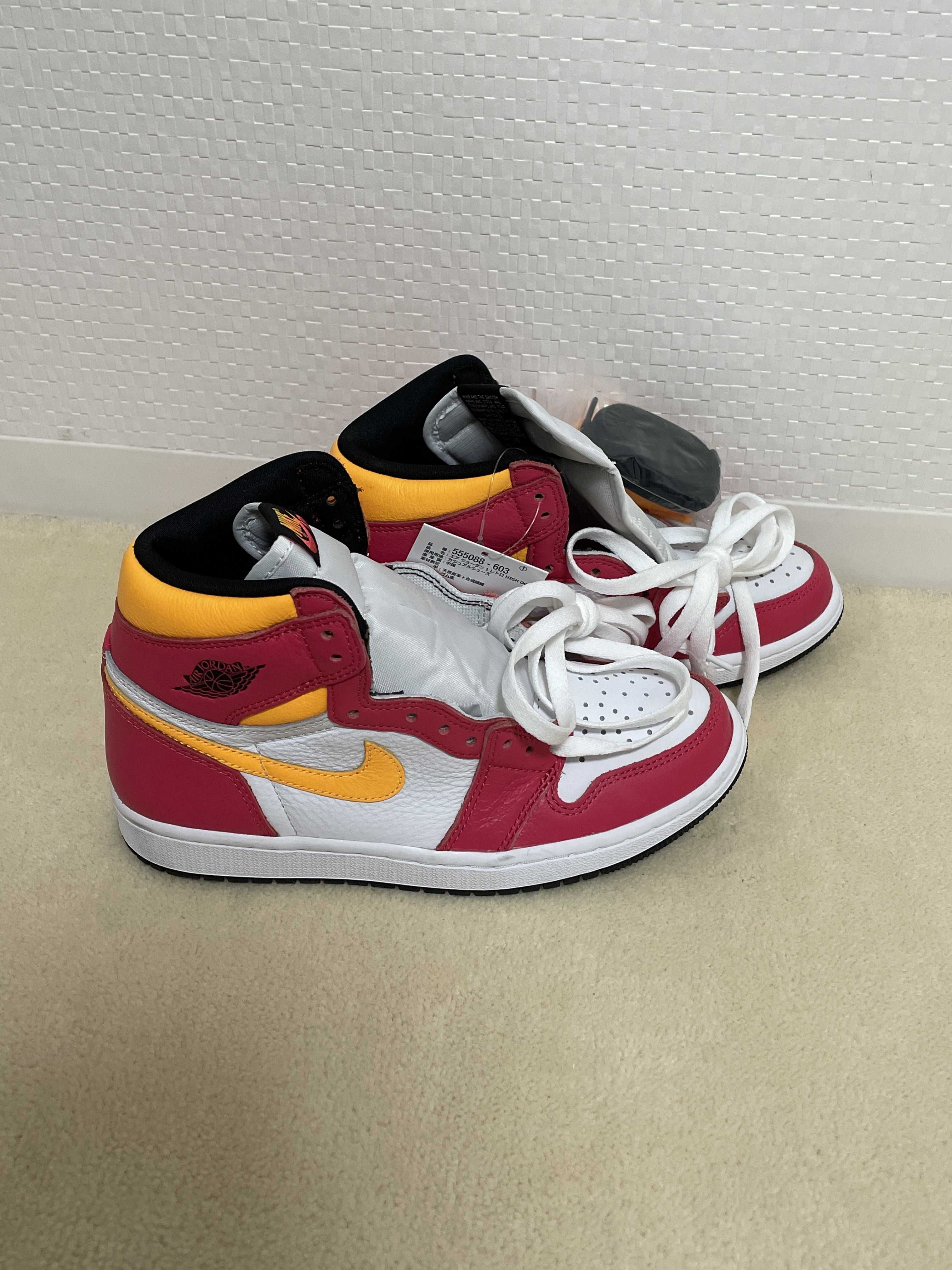 Nike Air Jordan 1 High OG "Light Fusion Red"