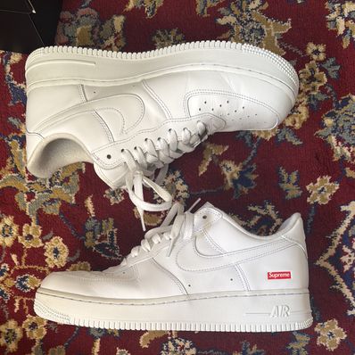 Supreme × Nike Air Force 1 Low "White"