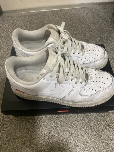 Supreme × Nike Air Force 1 Low "White"