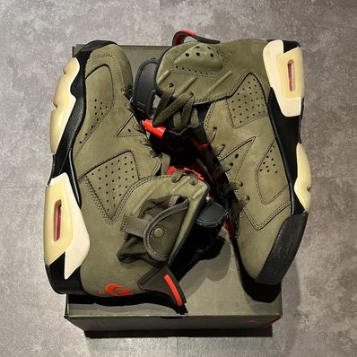 Travis Scott × Nike Air Jordan 6 Retro "Medium Olive"