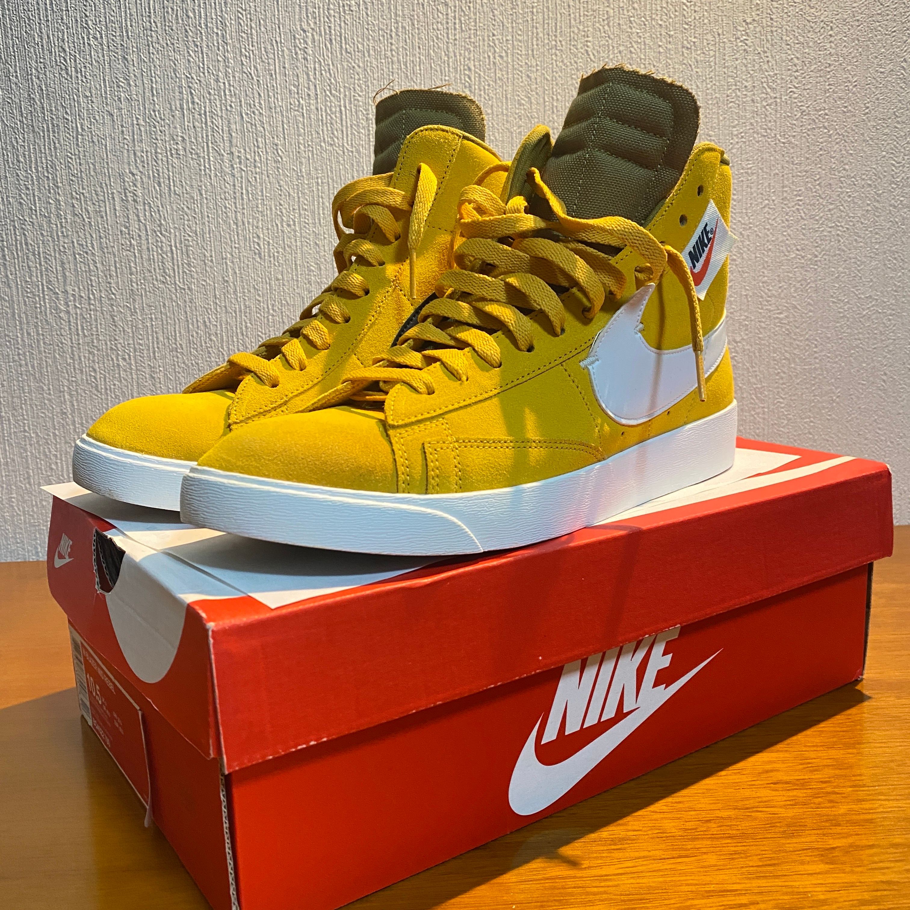 Nike Women's Blazer Mid Rebel "Yellow Ochre"