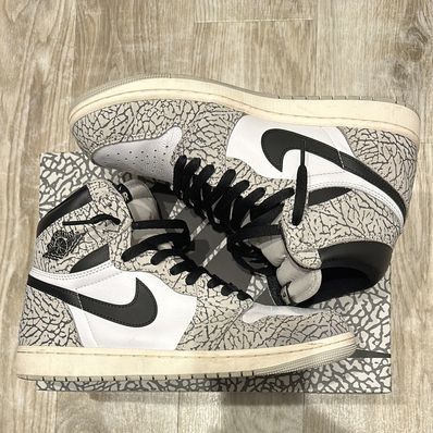 Nike Air Jordan 1 High OG "White Cement/Safari"
