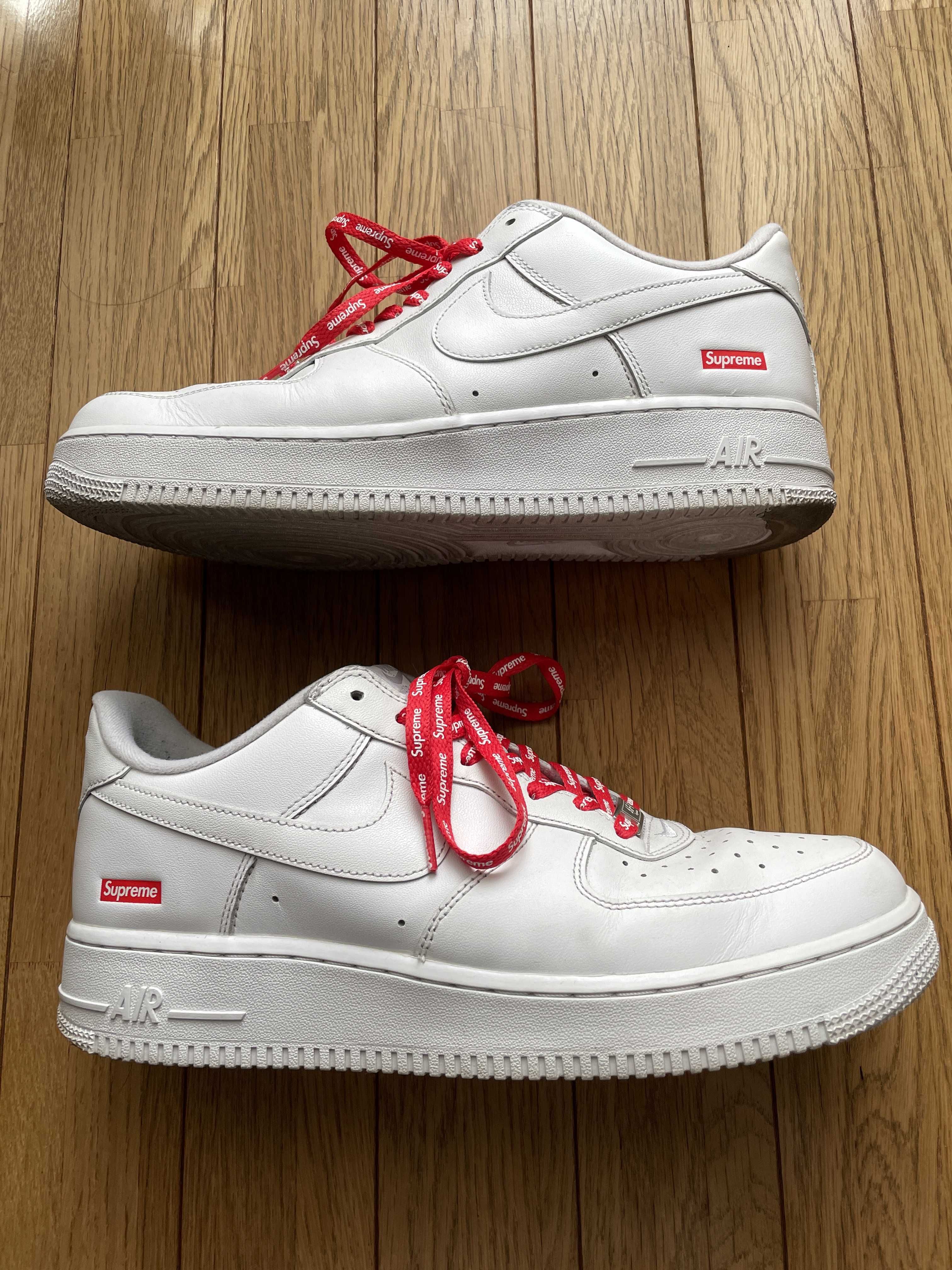 Supreme × Nike Air Force 1 Low "White"