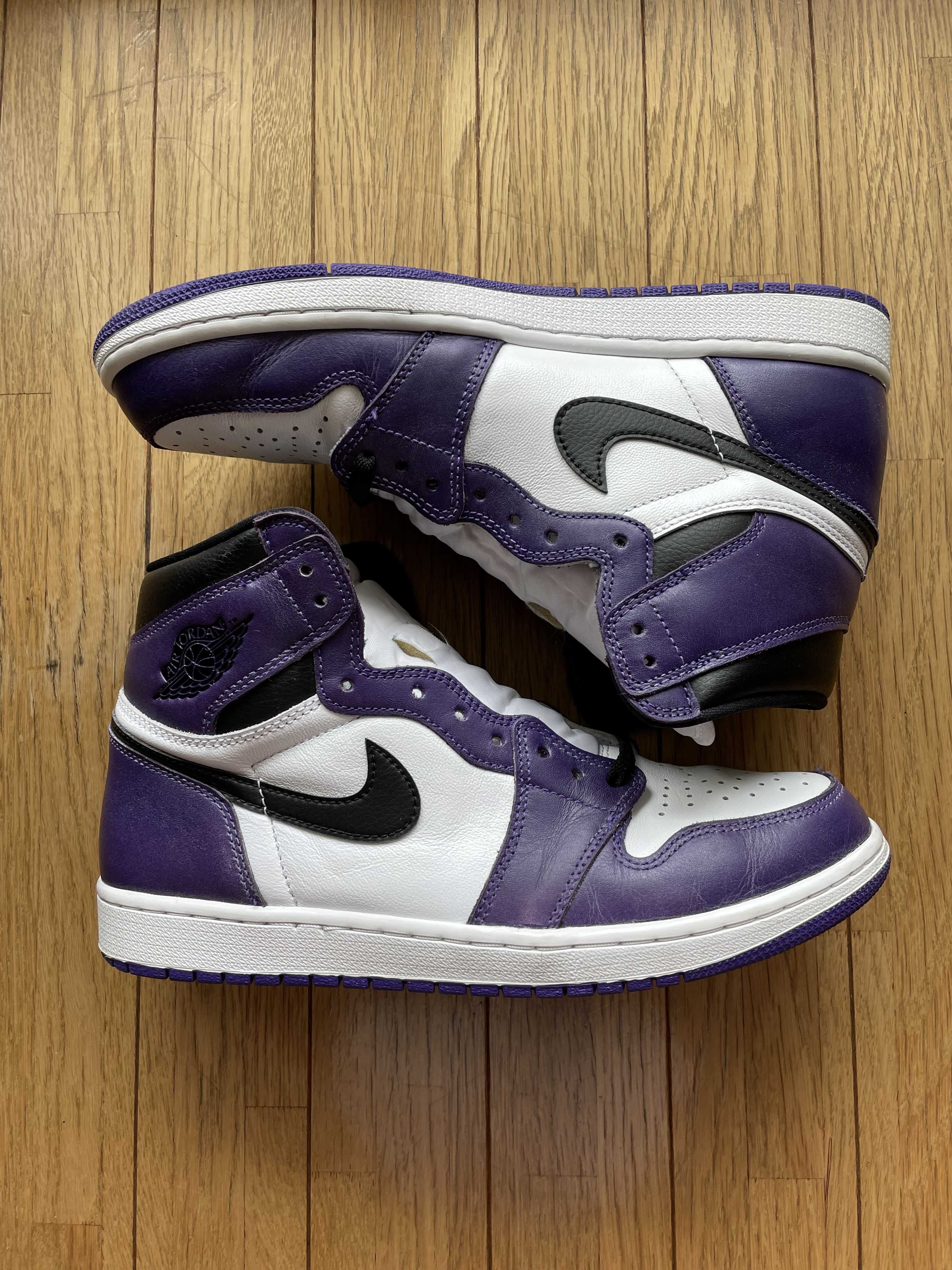 Nike Air Jordan 1 Retro High OG "Court Purple White/Black" (2020)