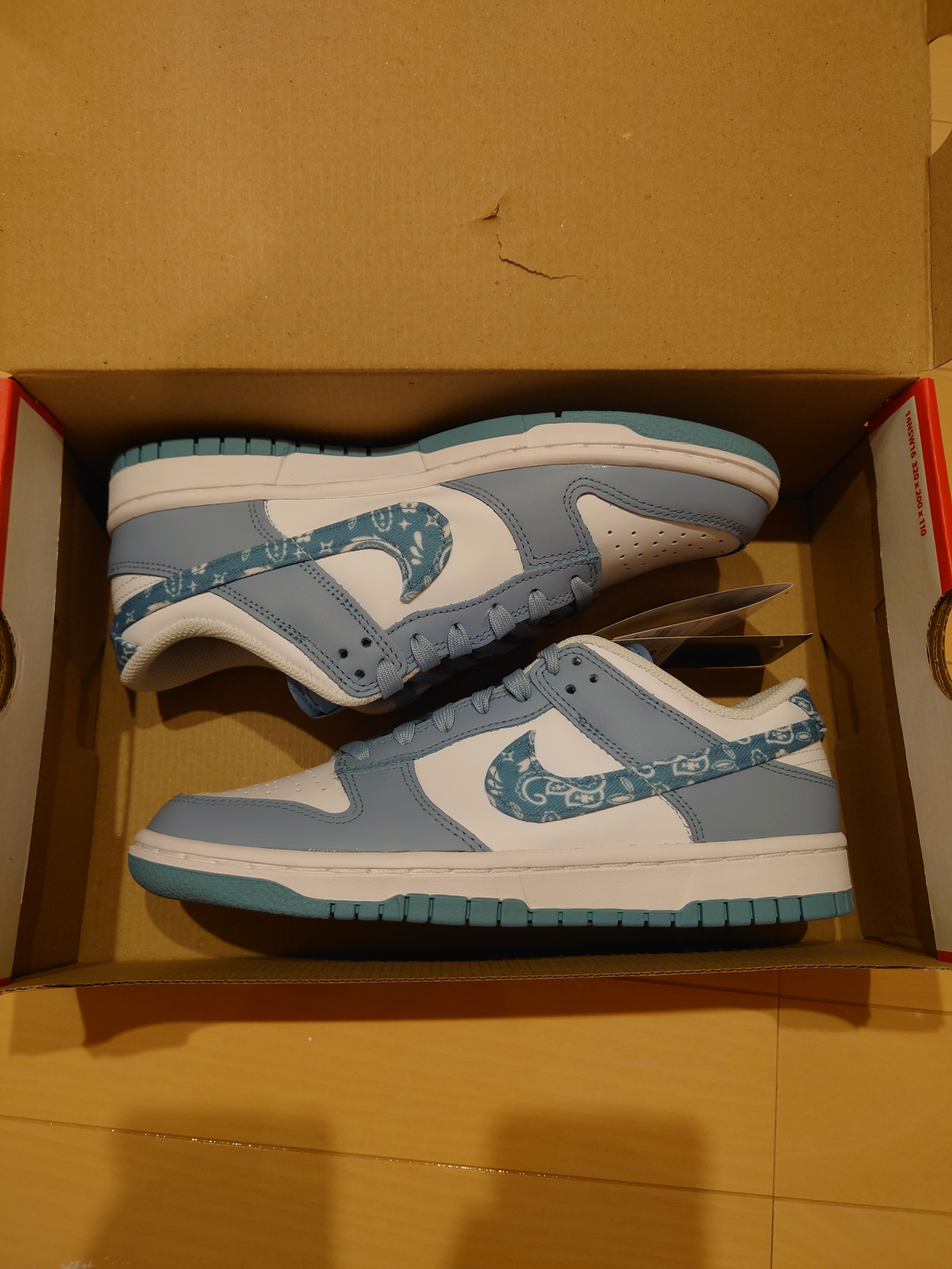 Nike Women's Dunk Low ESS "Blue Paisley"