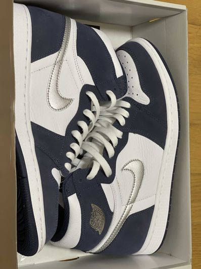 Nike Air Jordan 1 High OG CO.JP "White/Midnight Navy" (2020) (Standard Box)