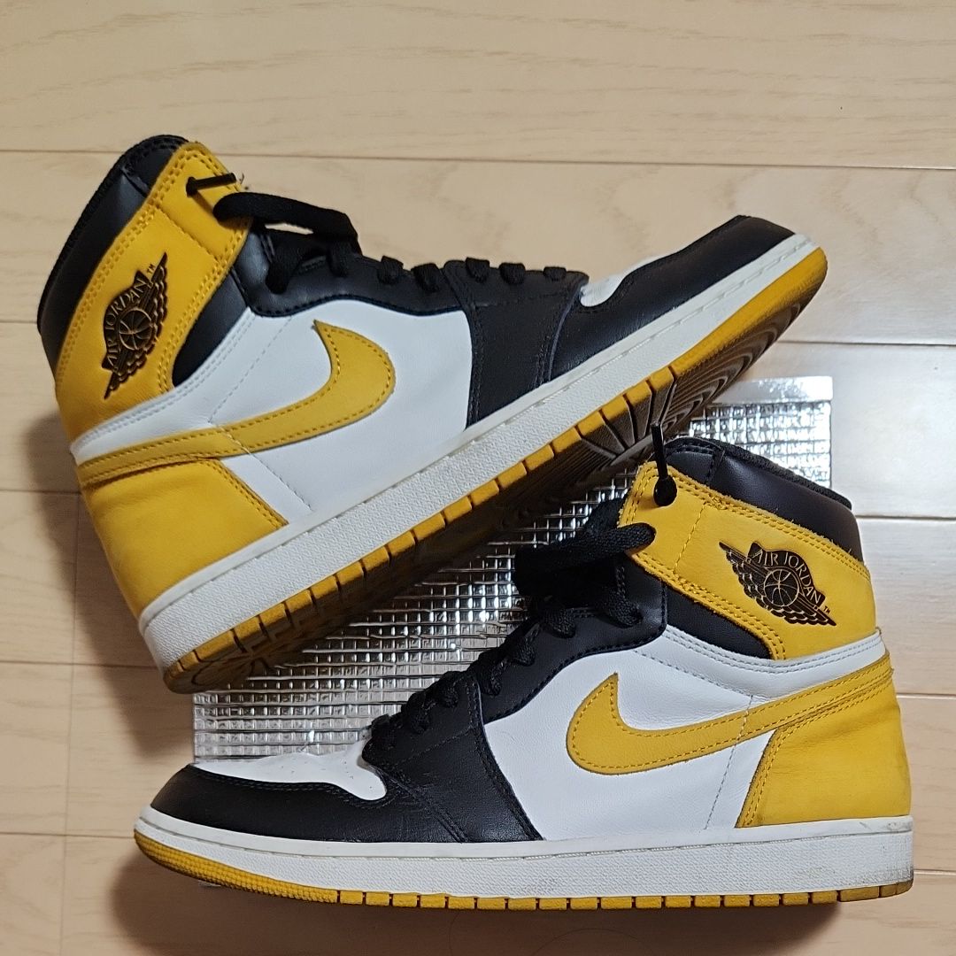 Nike Air Jordan 1 Retro High OG "Black Toe/Yellow Ochre"