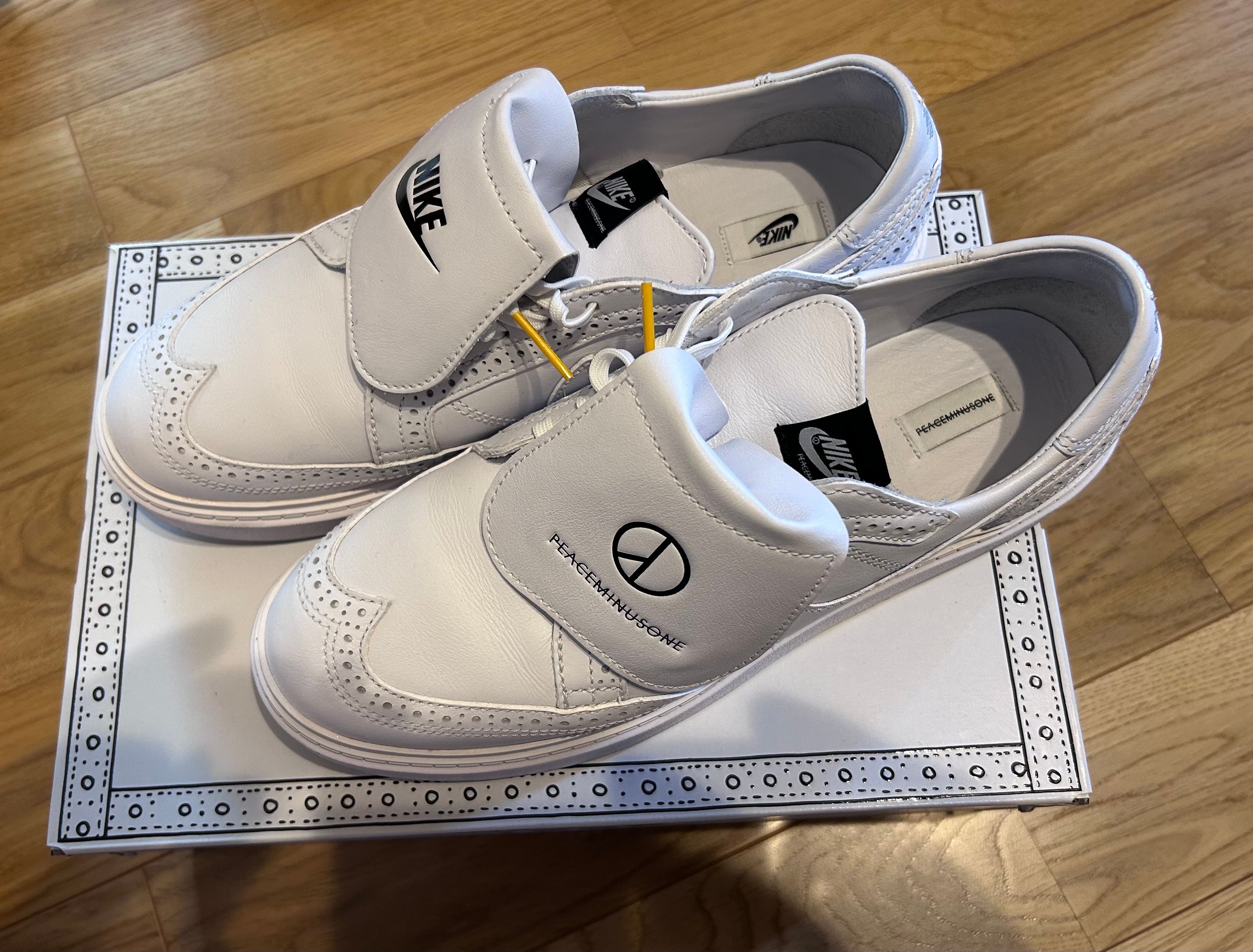 PEACEMINUSONE × Nike Kwondo1 "White" / G-DRAGON