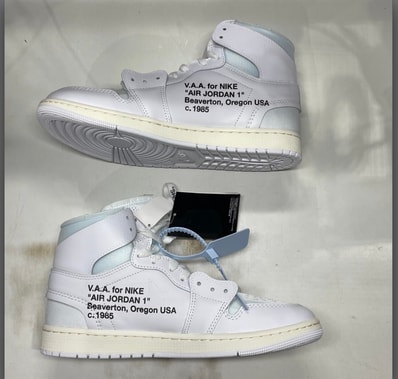 Virgil Abloh Archive (V.A.A.) × Nike Air Jordan 1 Retro High OG "Alaska"