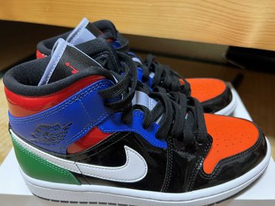 NIKE Women's AIR JORDAN 1 MID "PATENT BLEND"