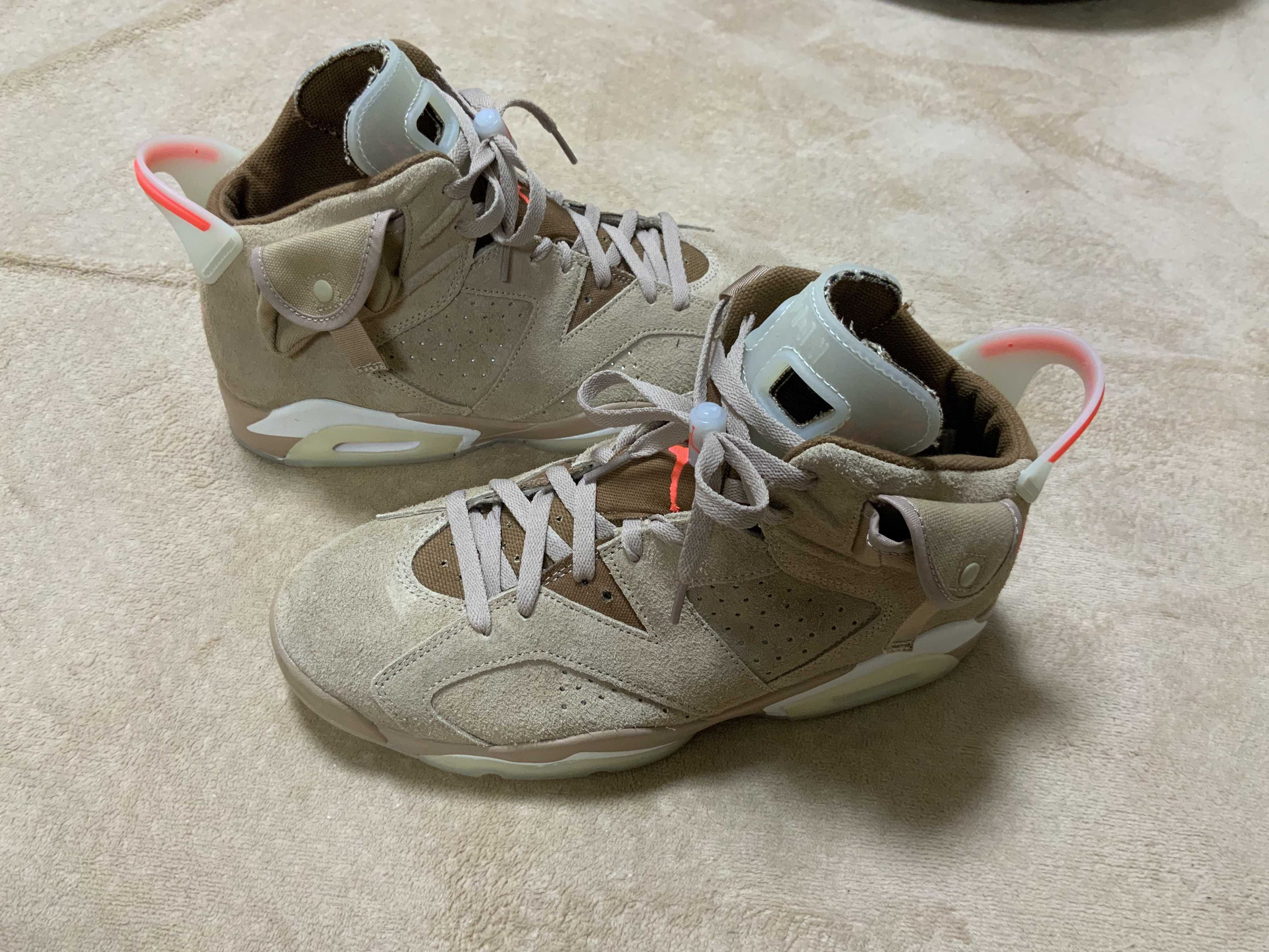 Travis Scott × Nike Air Jordan 6 "British Khaki"
