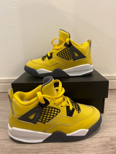 Nike TD Air Jordan 4 "Tour Yellow"