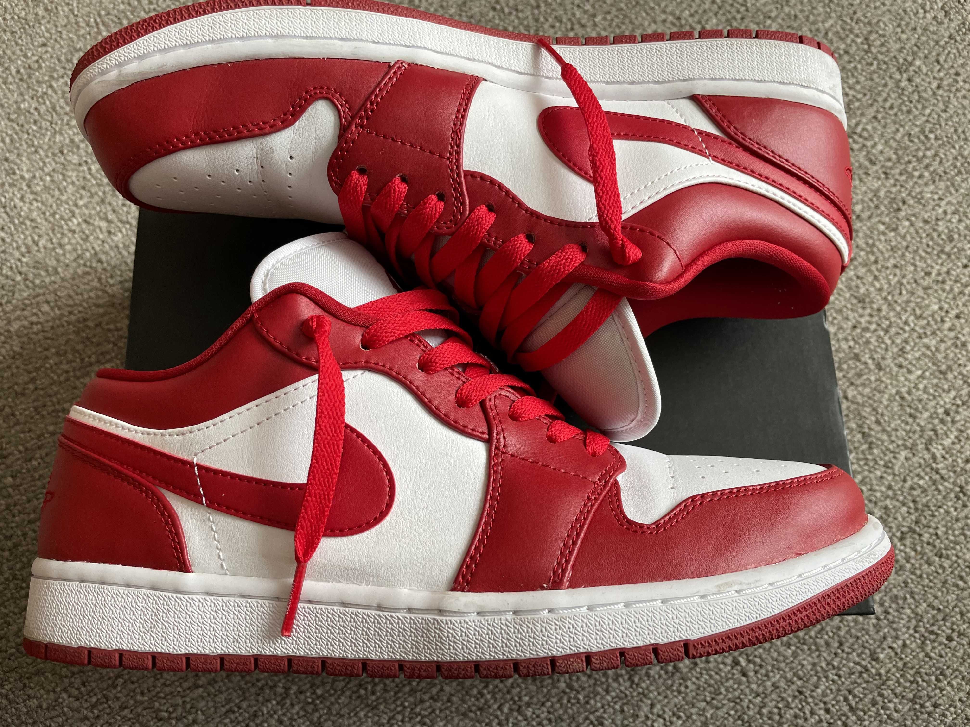 Nike Air Jordan 1 Low "Gym Red/White"