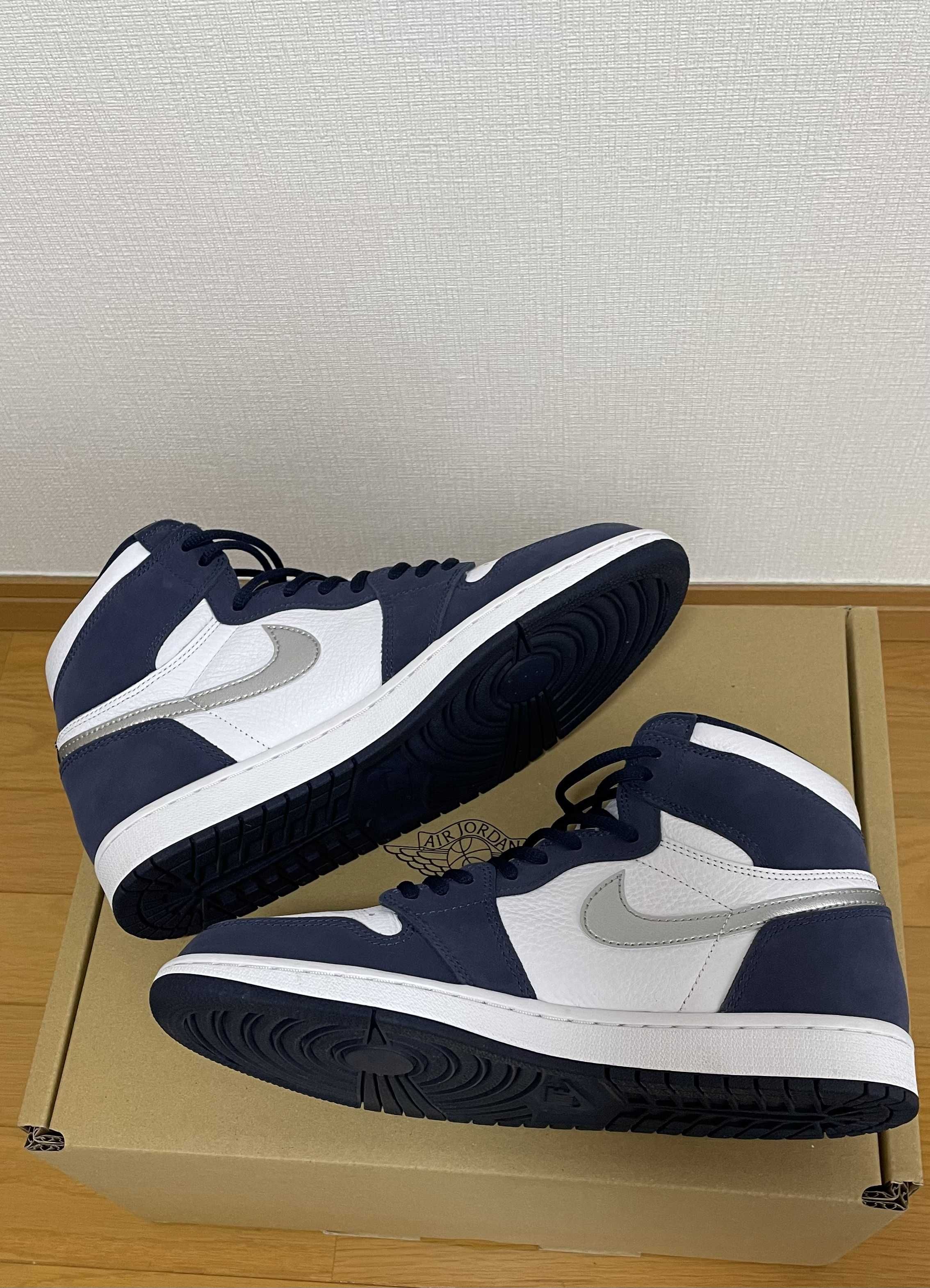 Nike Air Jordan 1 Retro High OG CO.JP "Midnight Navy"(2020)(ブリーフケース付き)