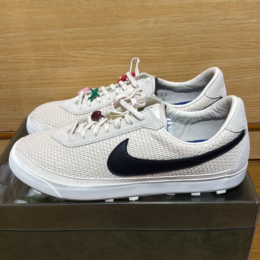 Bode × Nike Astro Grabber "Light Cream and Black"