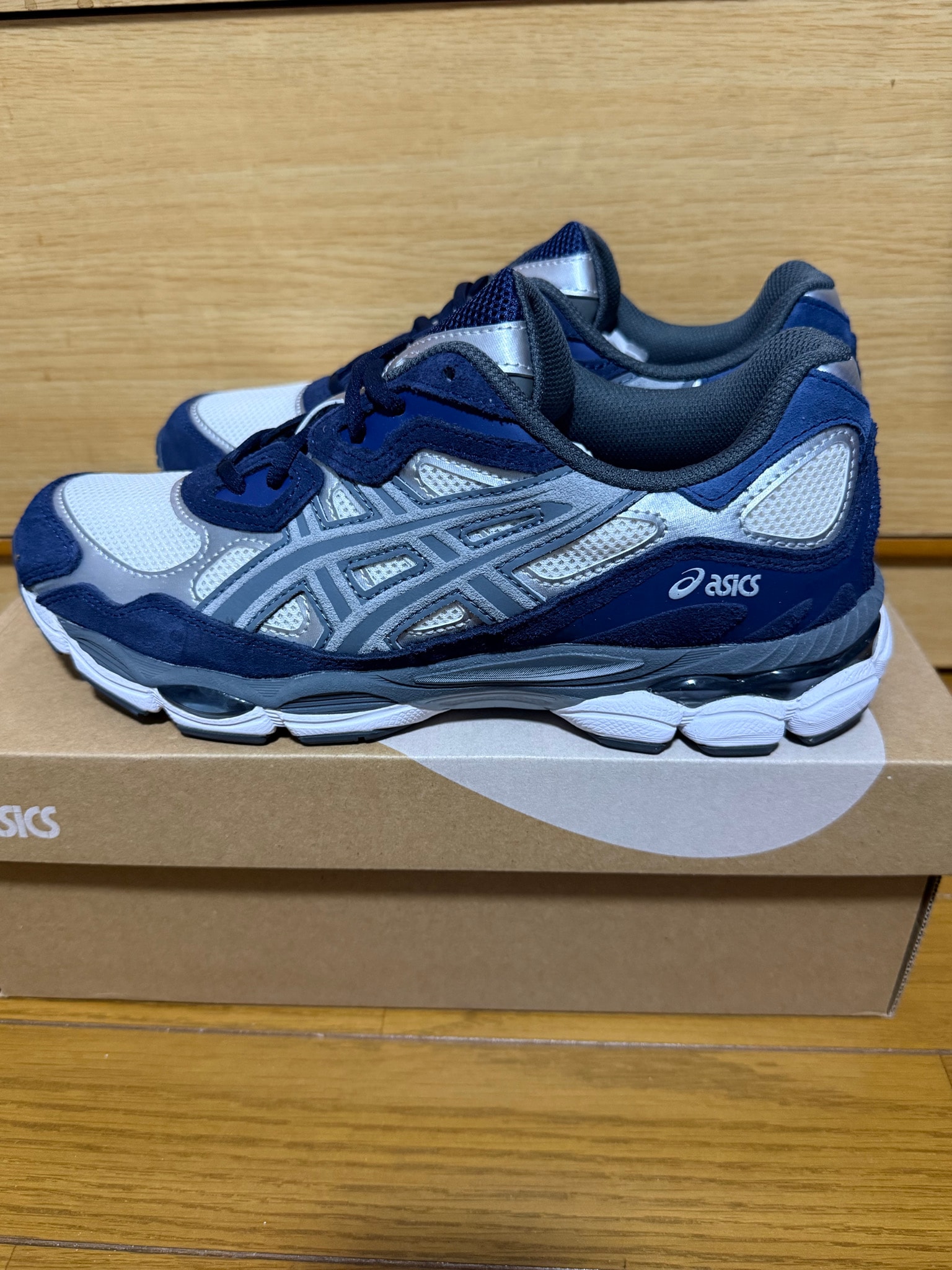 Asics Gel-NYC "Cream/Steel Grey"