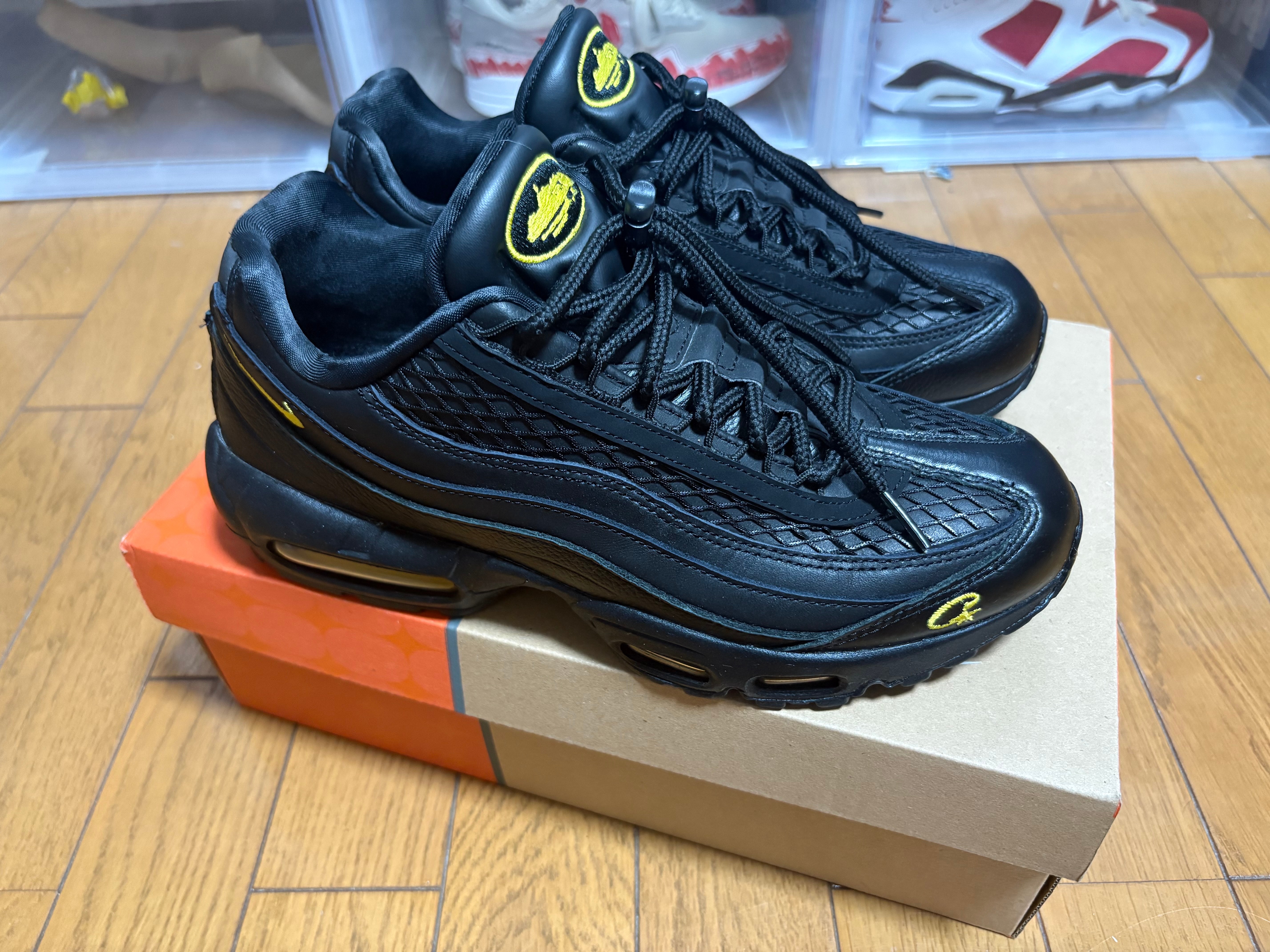 Corteiz × Nike Air Max 95 "Black and Tour Yellow"