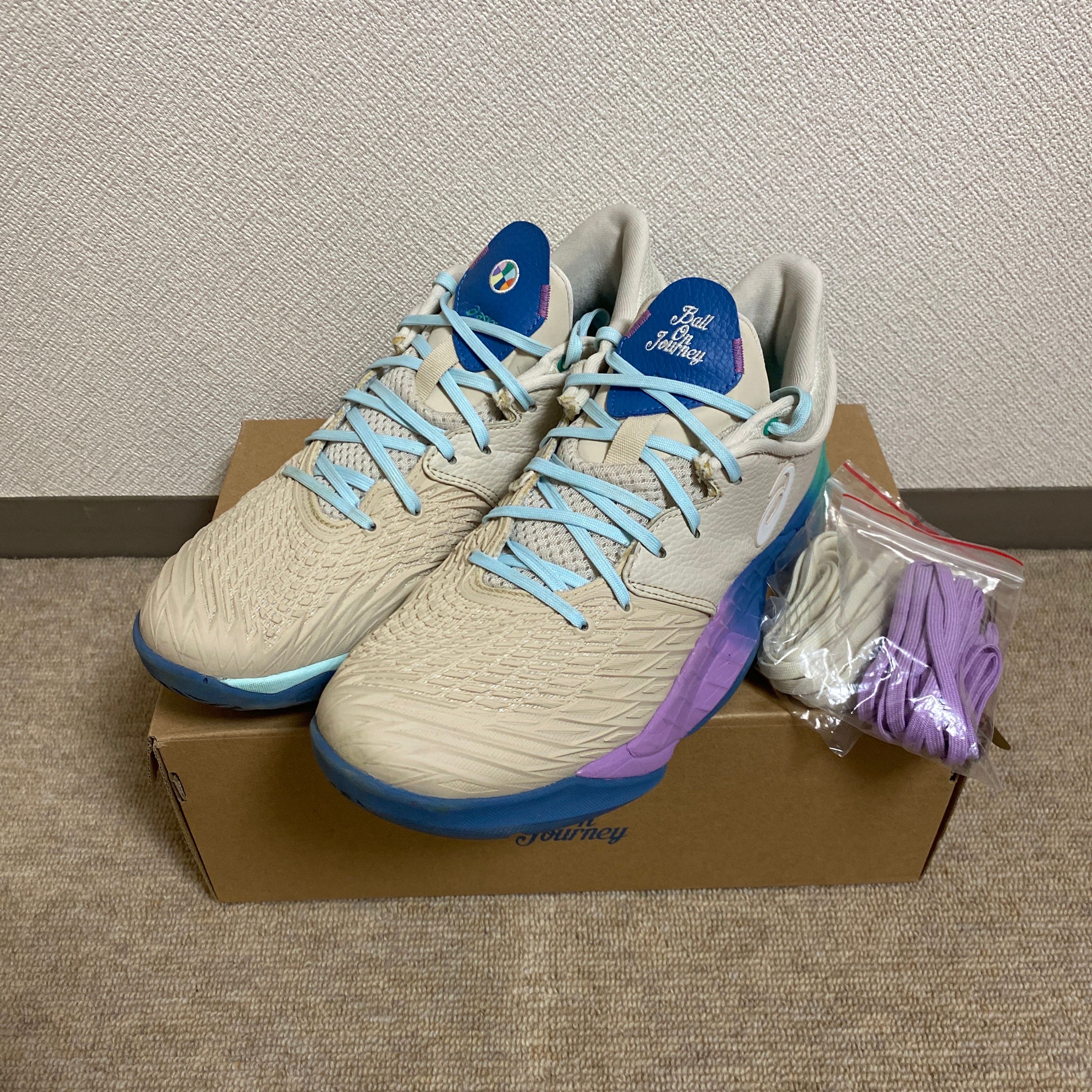 ballaholic × Asics Unpre Ars Low "Smoke Grey/White"