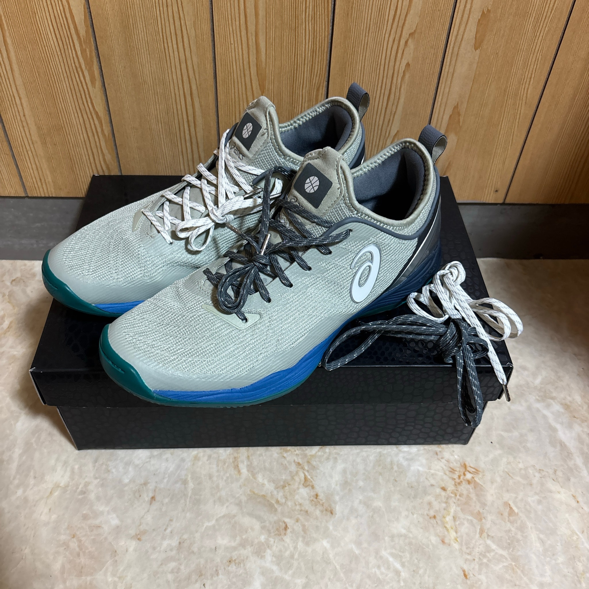 ballholic × Asics Glide Nova FF 2 "Dried Leaf Green/Cream"