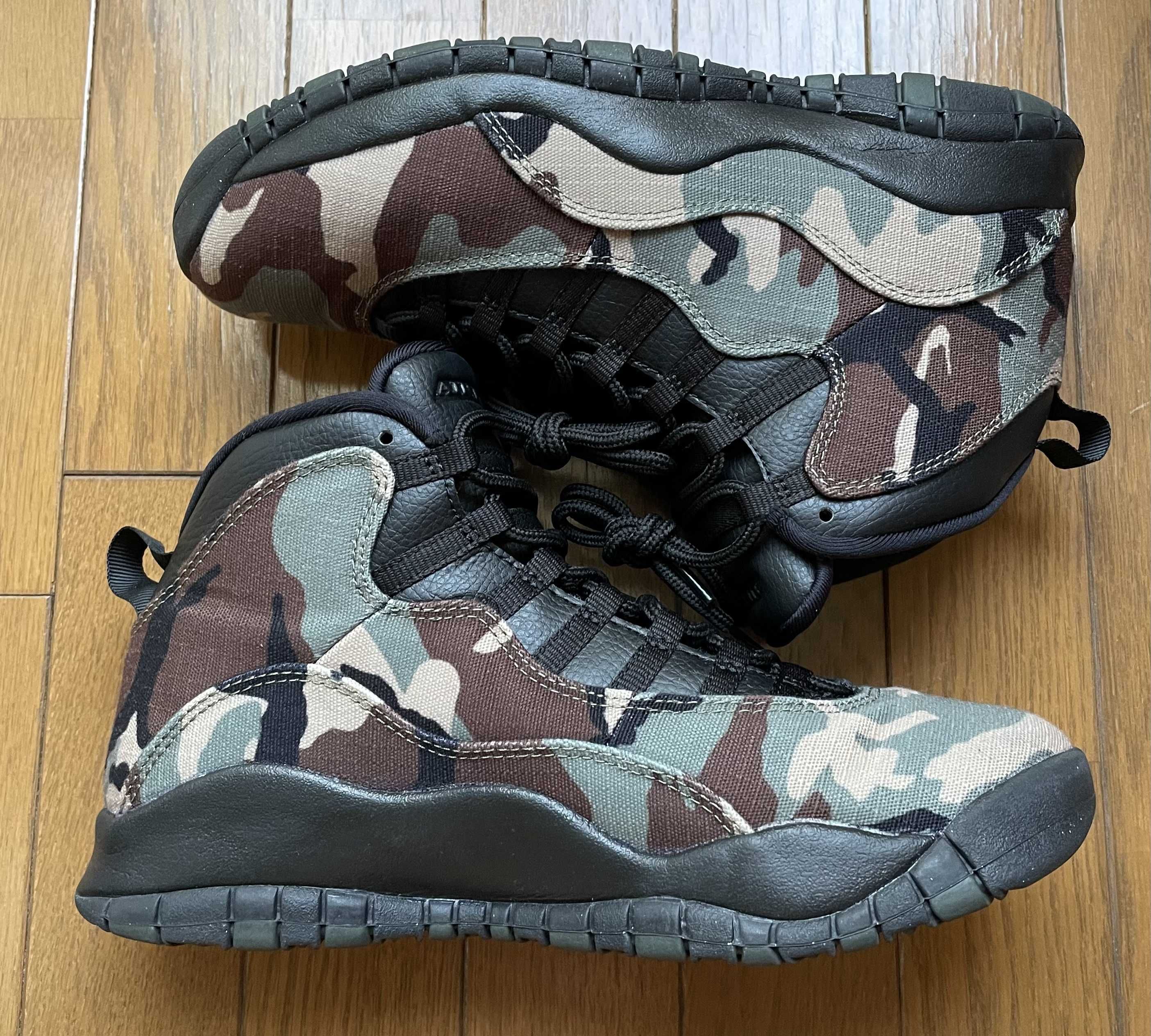 Nike Air Jordan 10 "Woodlamd Camo"
