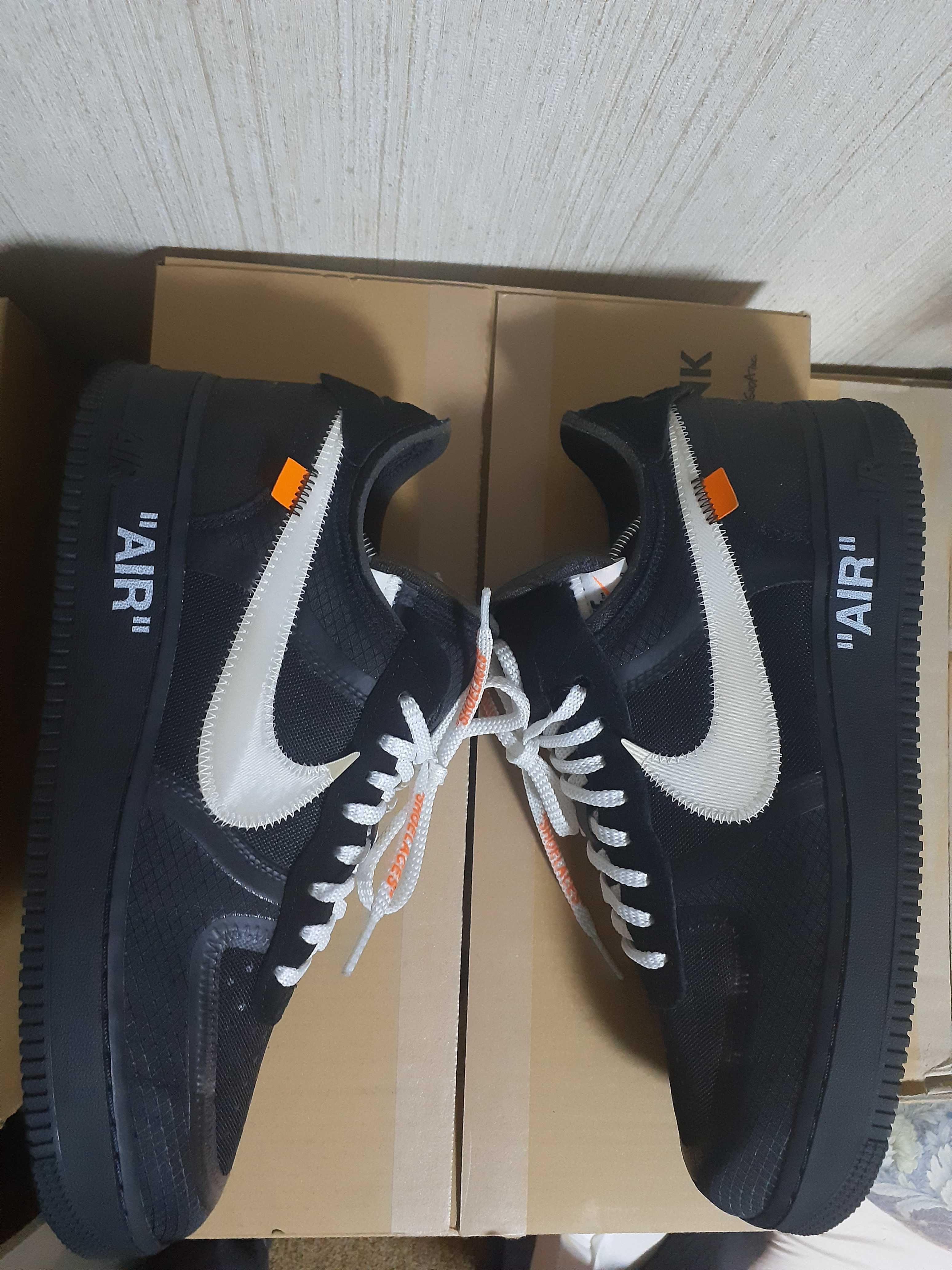 Off-White × Nike Air Force 1 Low "Black"