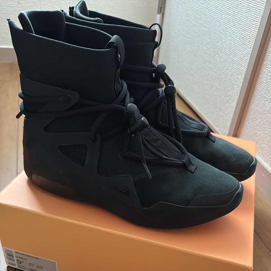 Fear Of God × Nike Air 1 "Triple Black"