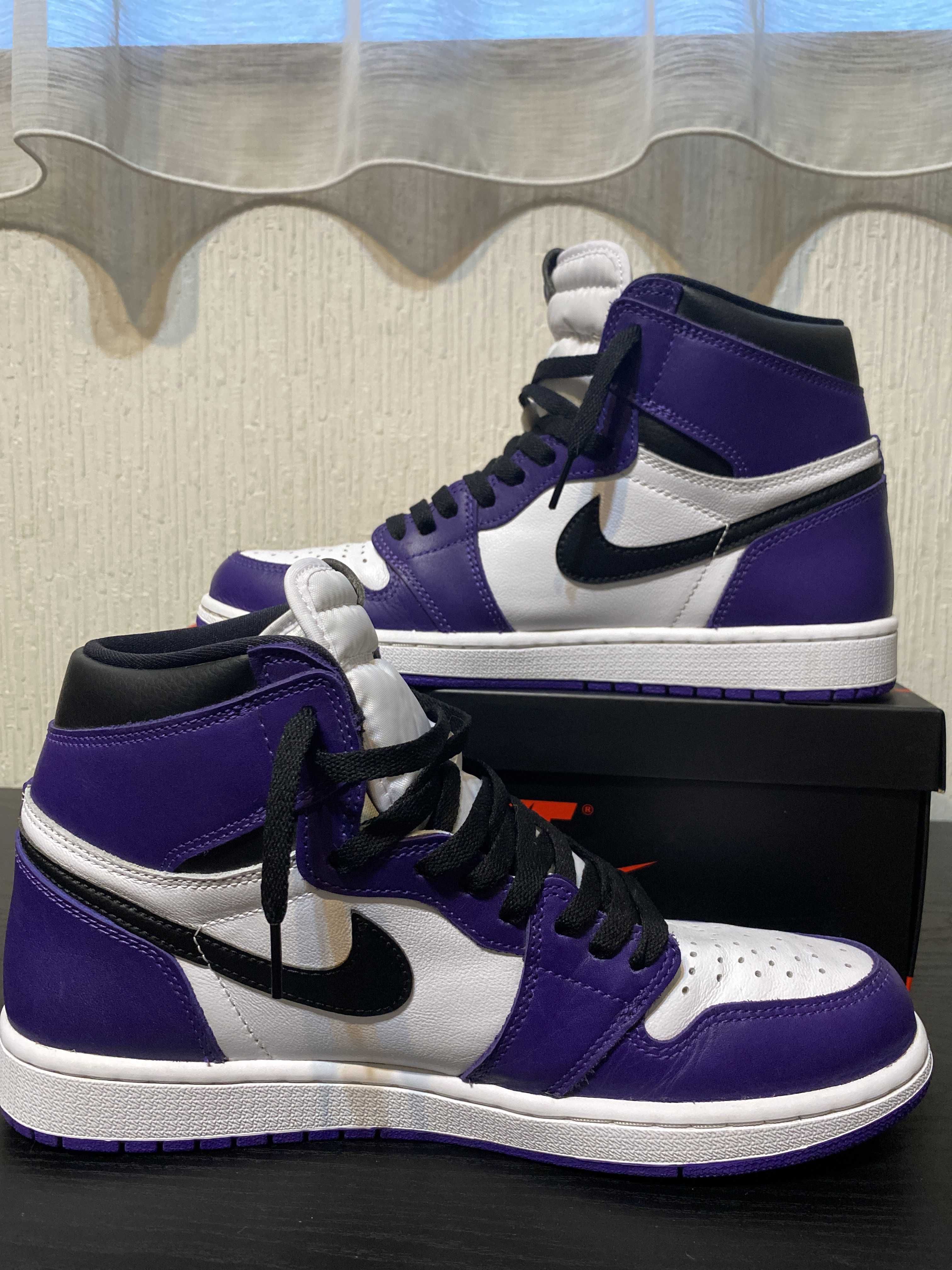 Nike Air Jordan 1 Retro High OG "Court Purple White/Black" (2020)   