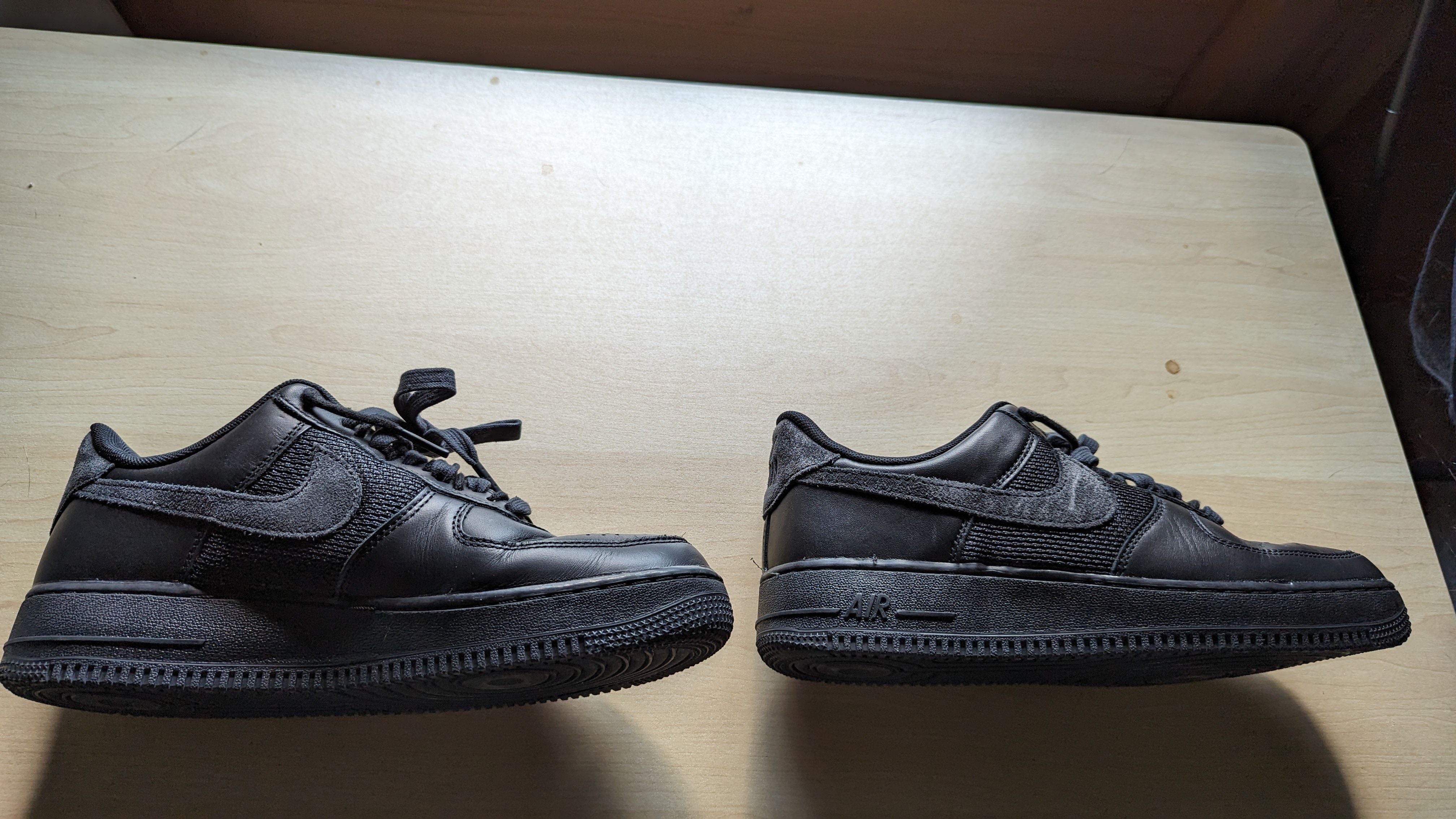 Slam Jam × Nike Air Force 1 Low "Black and Off Noir"