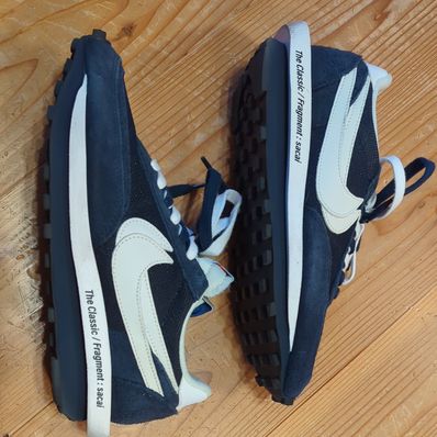 Fragment × sacai × Nike LD Waffle "Blackended Blue"