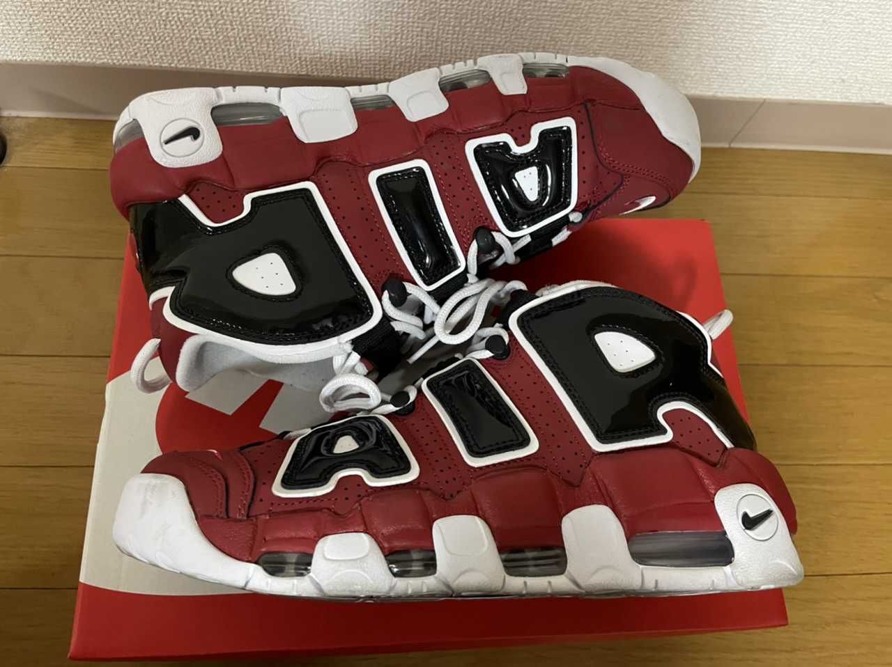 Nike Air More Uptempo ’96 "Black and Varsity Red" (2021)