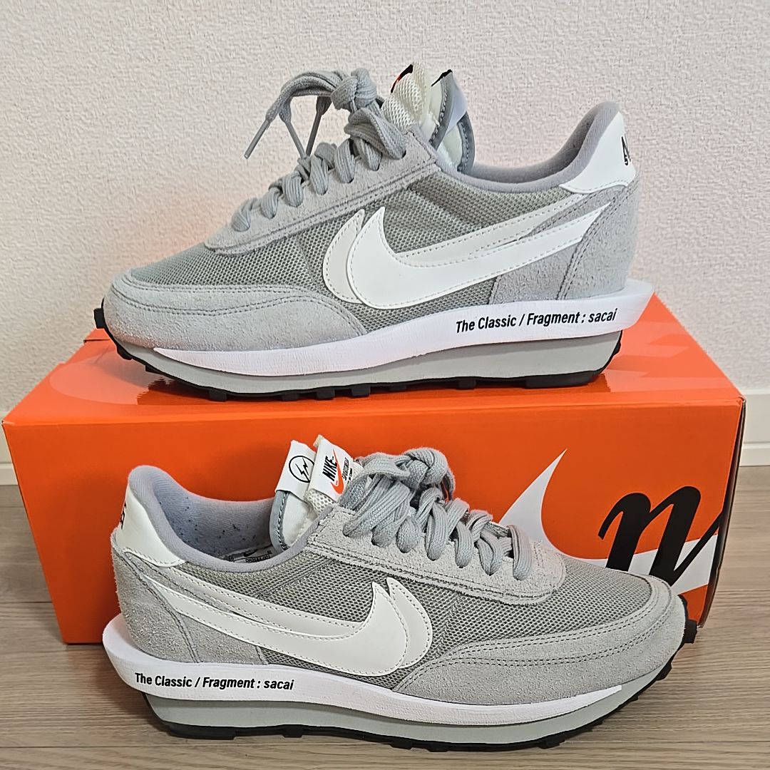 Fragment × sacai × Nike LD Waffle "Light Smoke Grey"