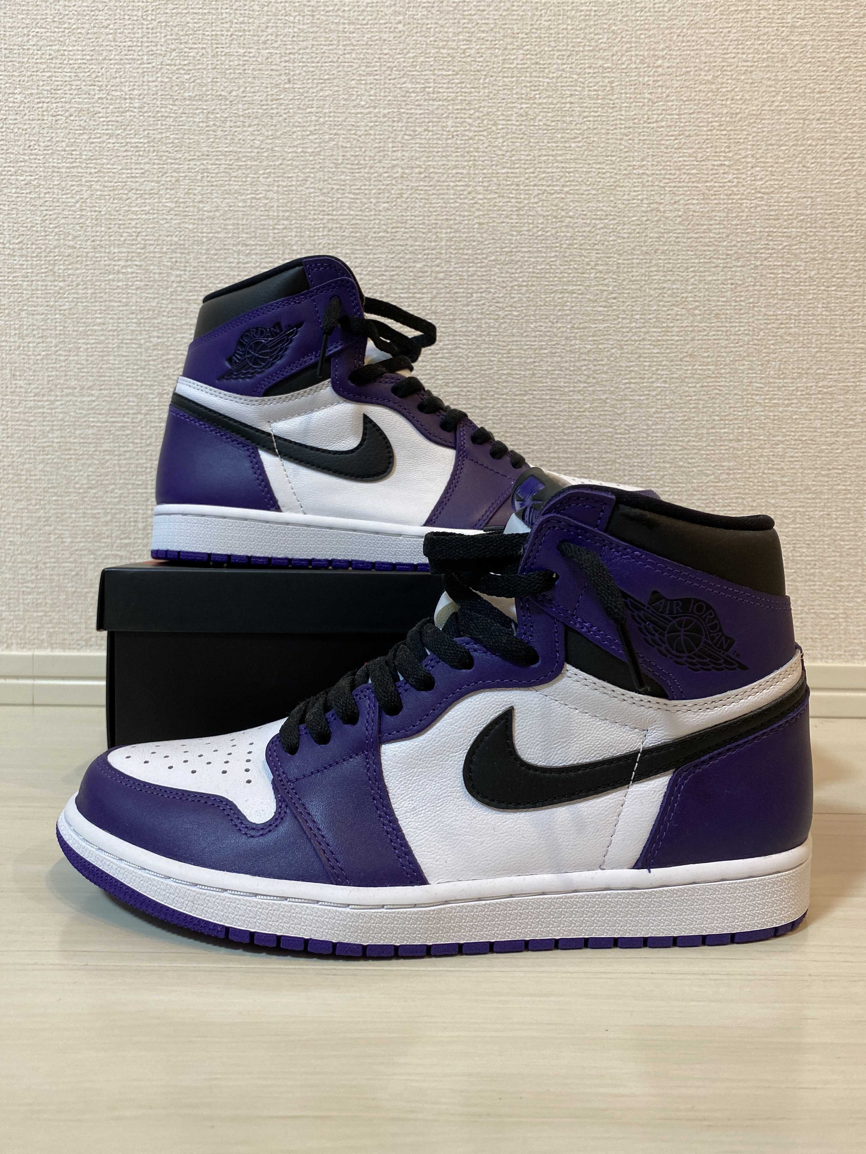 Nike Air Jordan 1 Retro High OG "Court Purple White/Black" (2020)