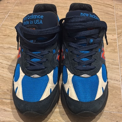 KITH × New Balance 993 Madison Square Garden "Navy/Princess Blue"