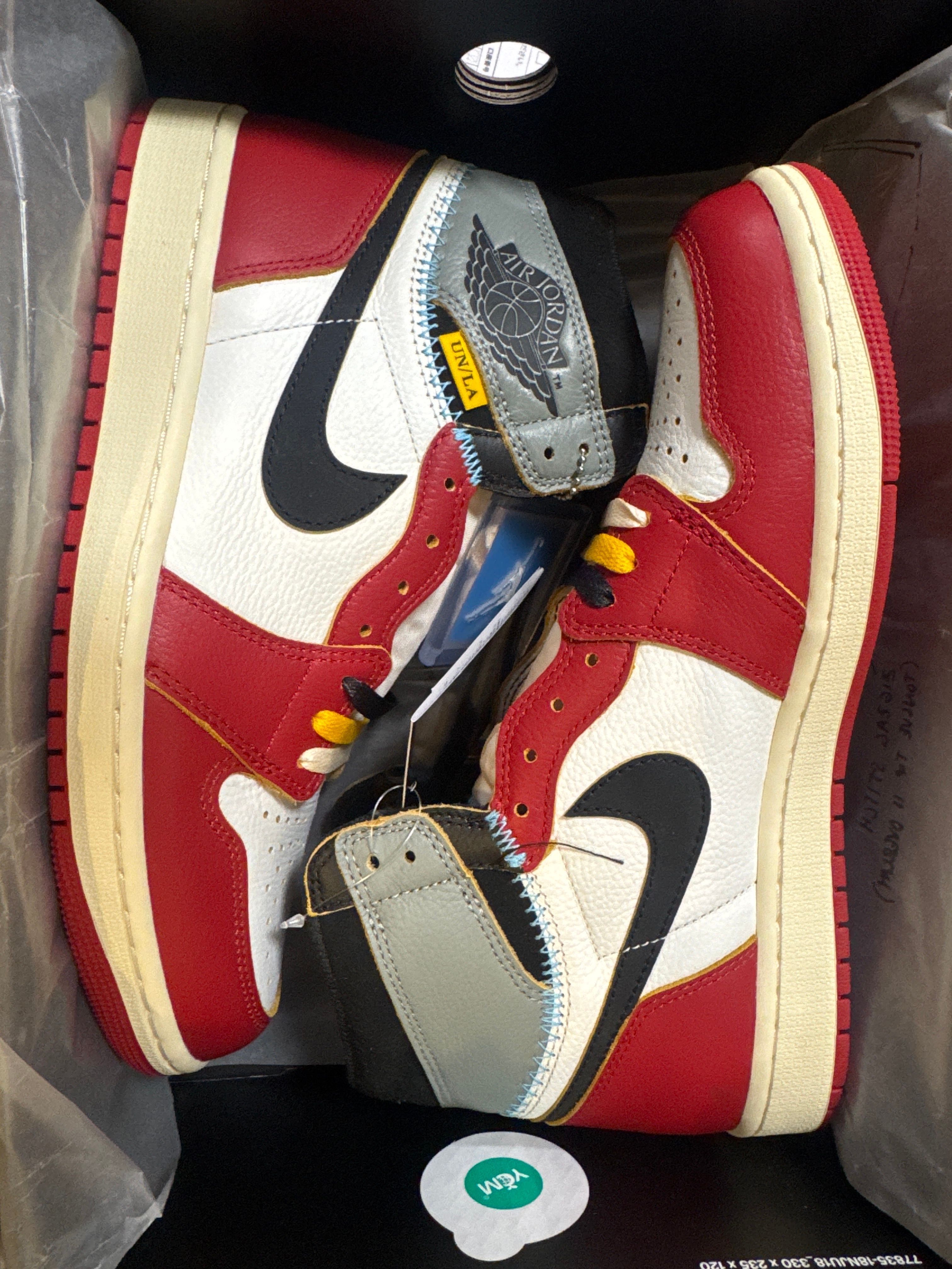 UNION × Nike Air Jordan 1 Retro High OG "Chicago/Shadow"