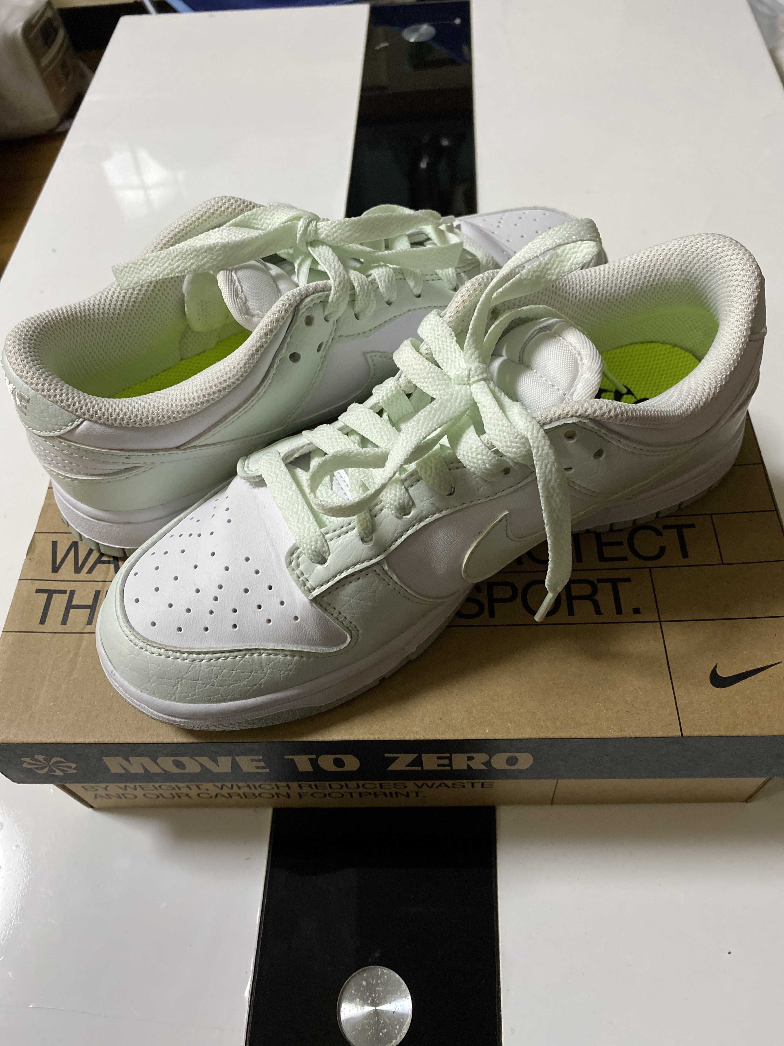 Nike Women's Dunk Low Next Nature "White/Mint"