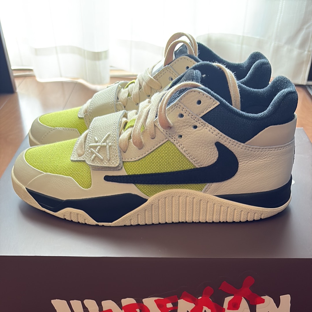 Travis Scott × Nike Jordan Jumpman Jack TR CJ1 T-Rexx "Bright Cactus"