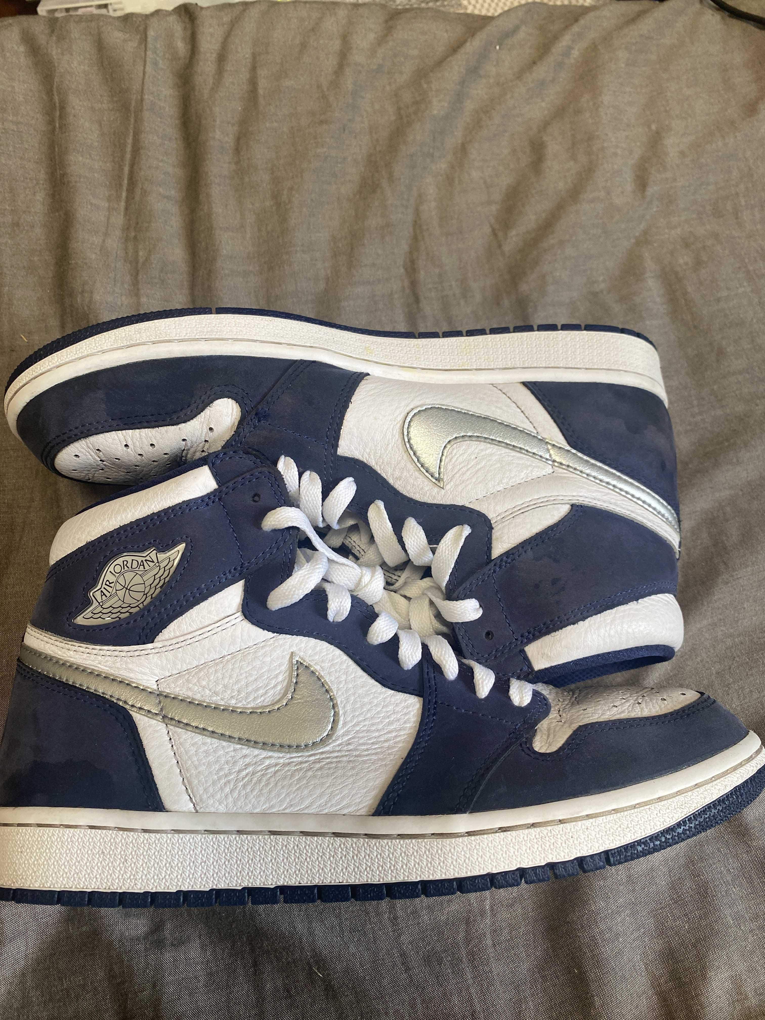 Nike Air Jordan 1 High OG CO.JP "White/Midnight Navy" (2020)(ブリーフケースなし)
