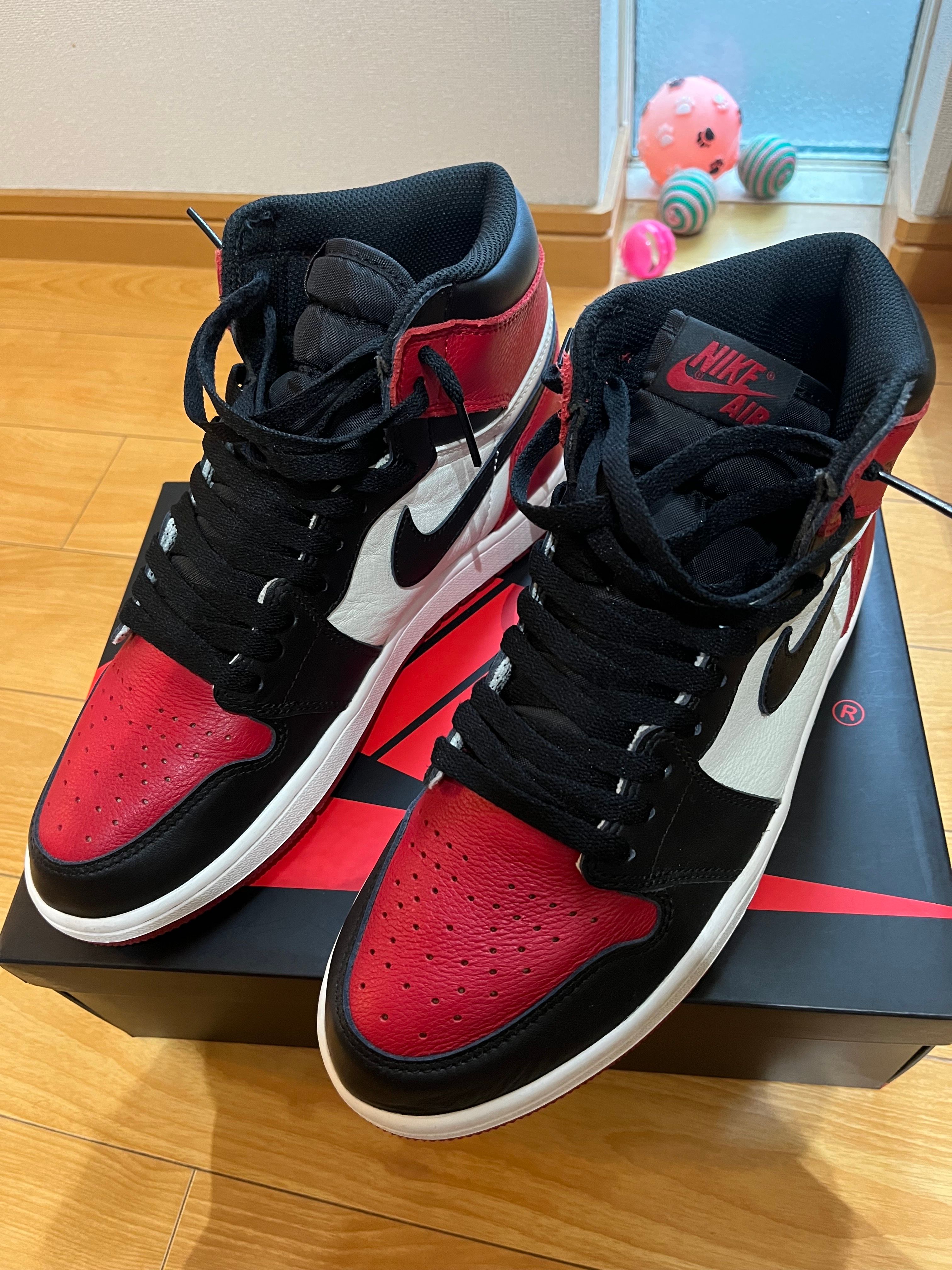 Nike Air Jordan 1 Retro High OG "Bred Toe"