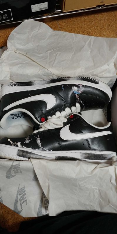 PEACEMINUSONE × Nike Air Force 1 Low Para Noise "Black" / G-DRAGON