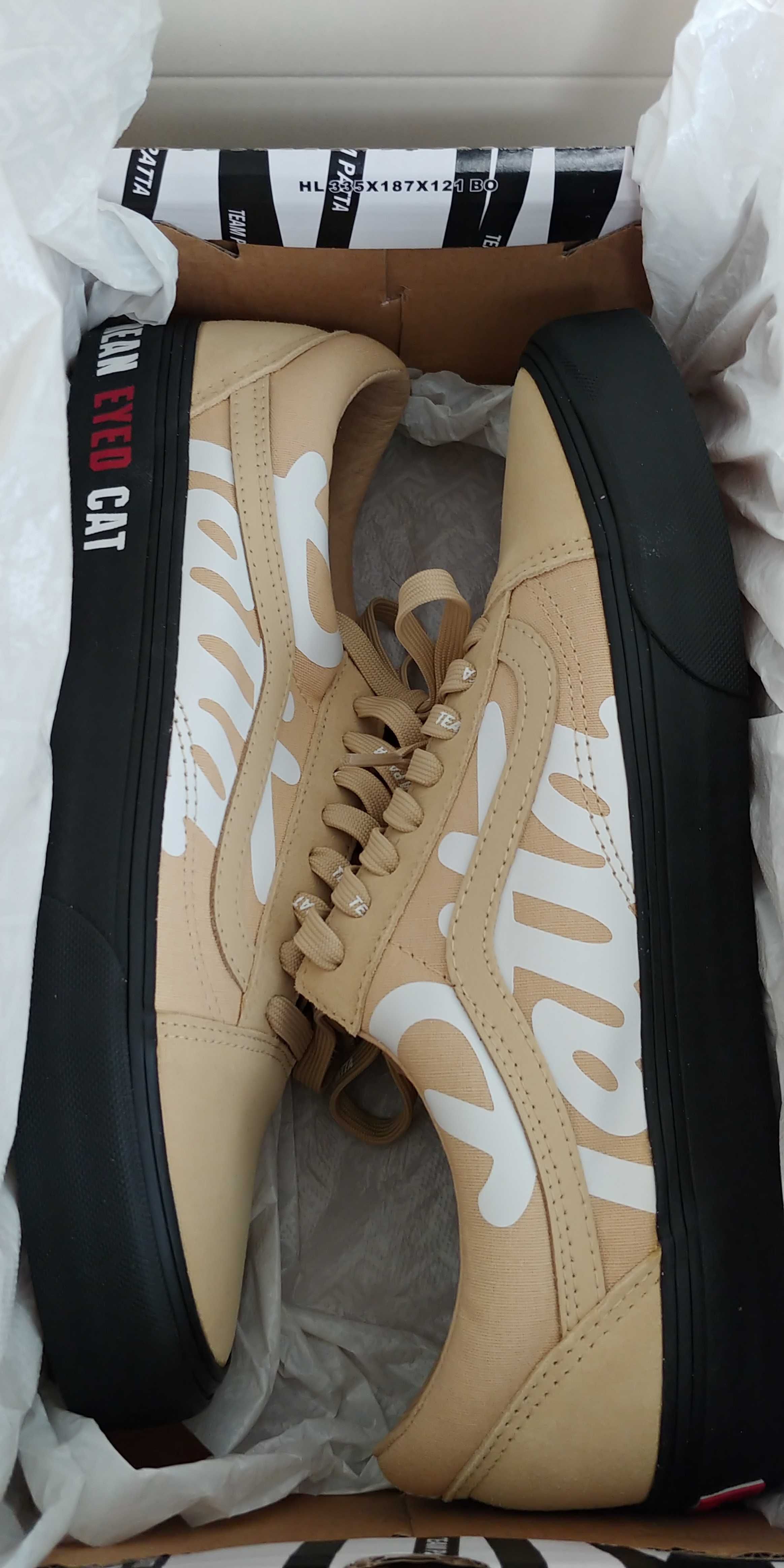 PATTA × VANS VAULT LX OLD SKOOL "ALMOND BUFF"