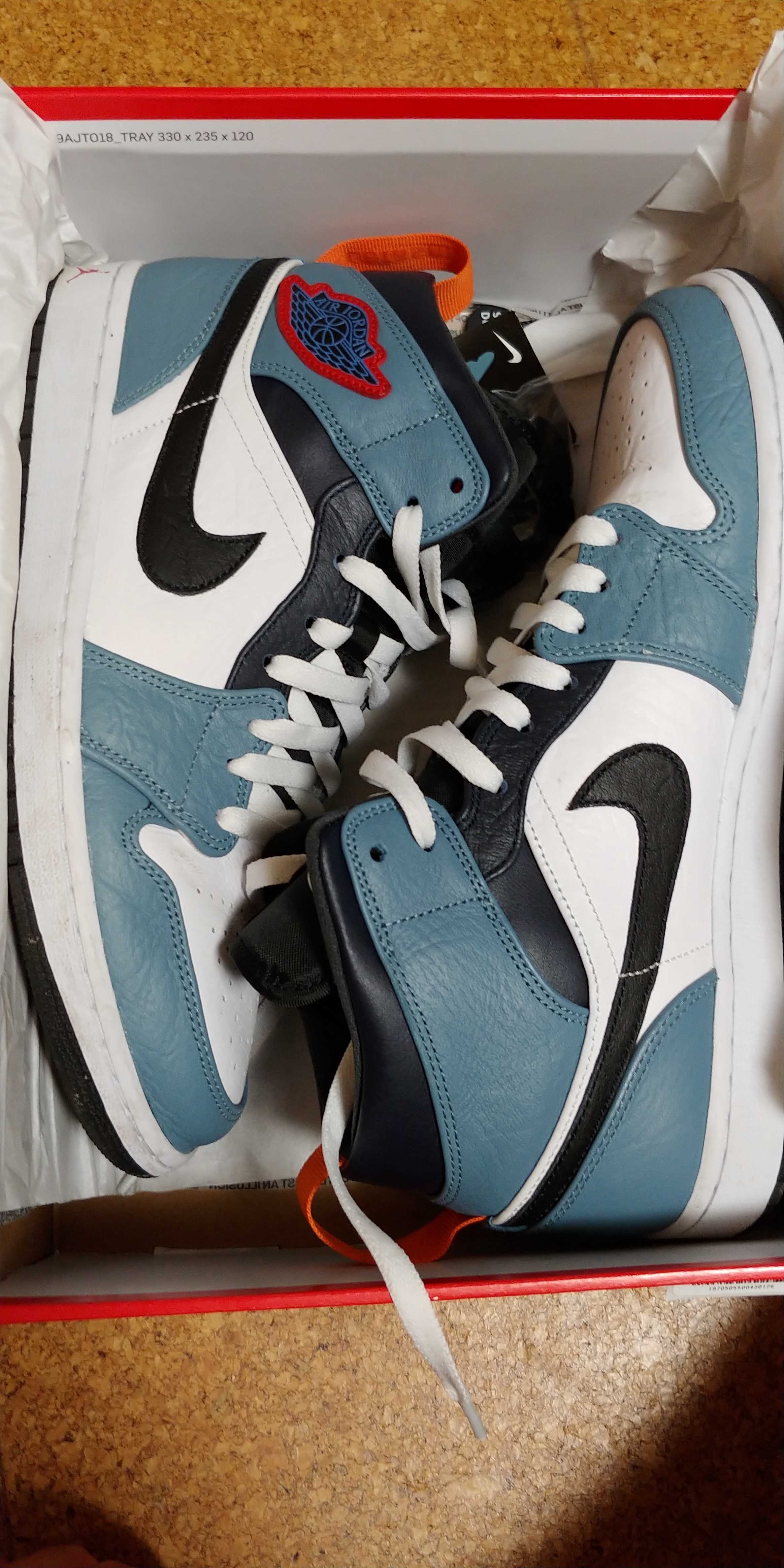 FACETASM × Nike Air Jordan 1 Mid "White/Navy"