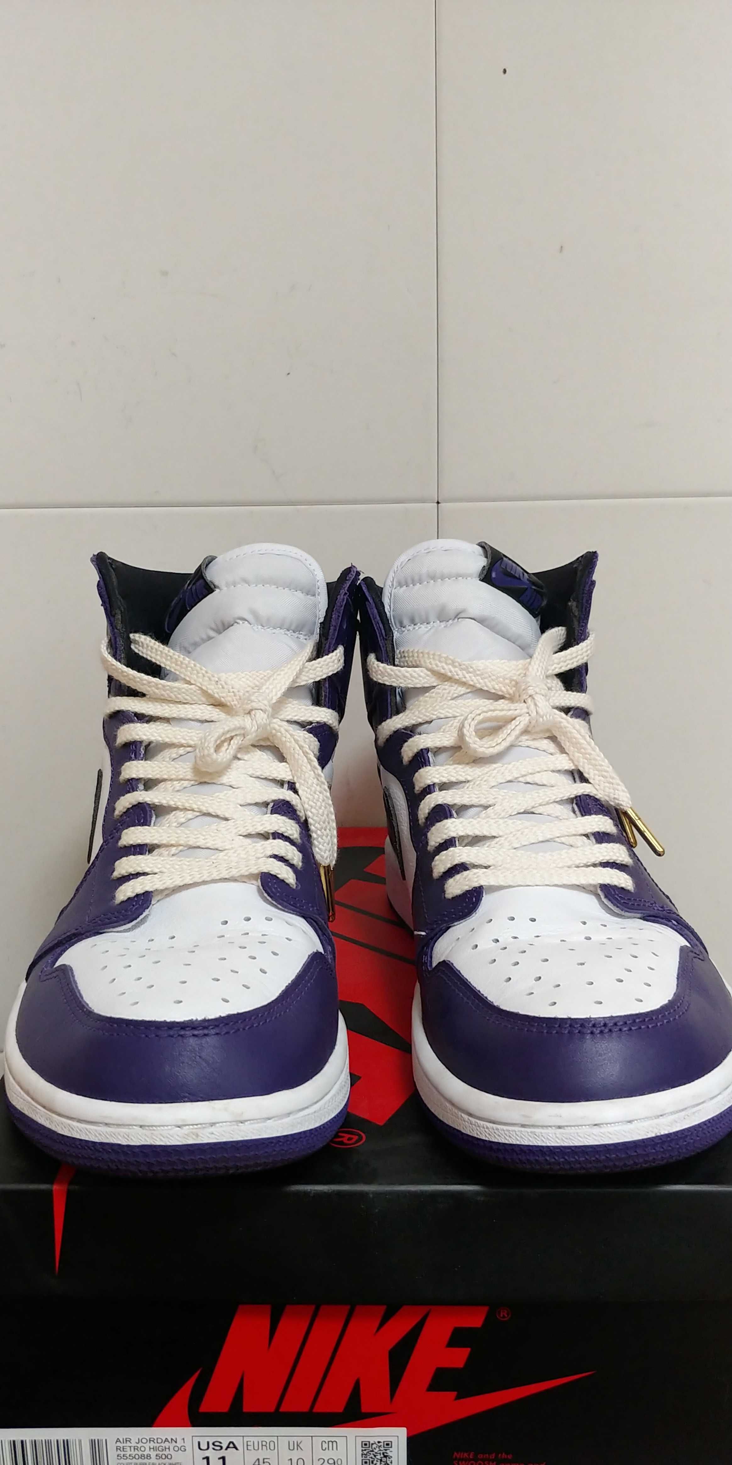 Nike Air Jordan 1 Retro High OG "Court Purple White/Black" (2020)
